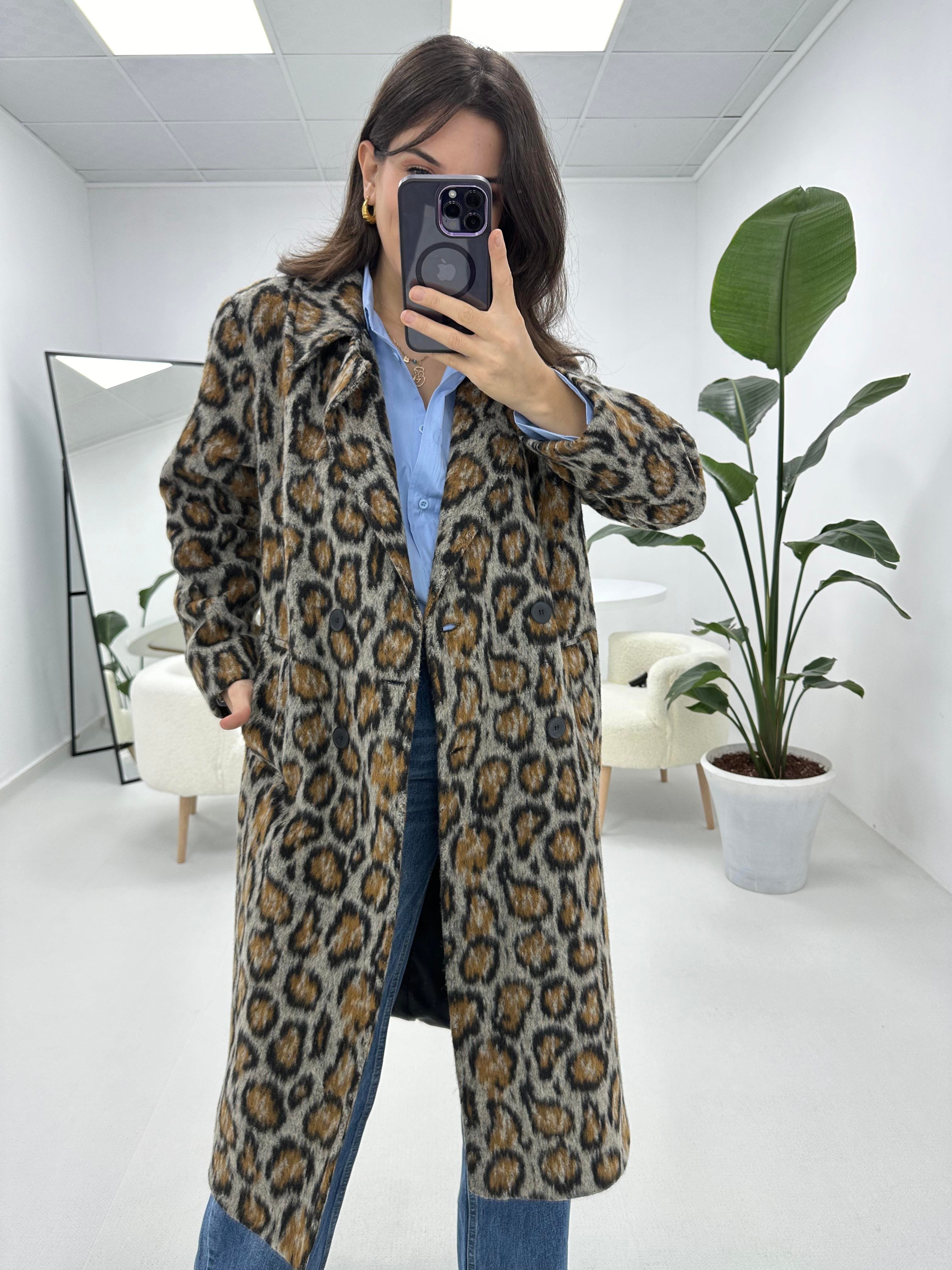 Leopar Desenli Kaban
