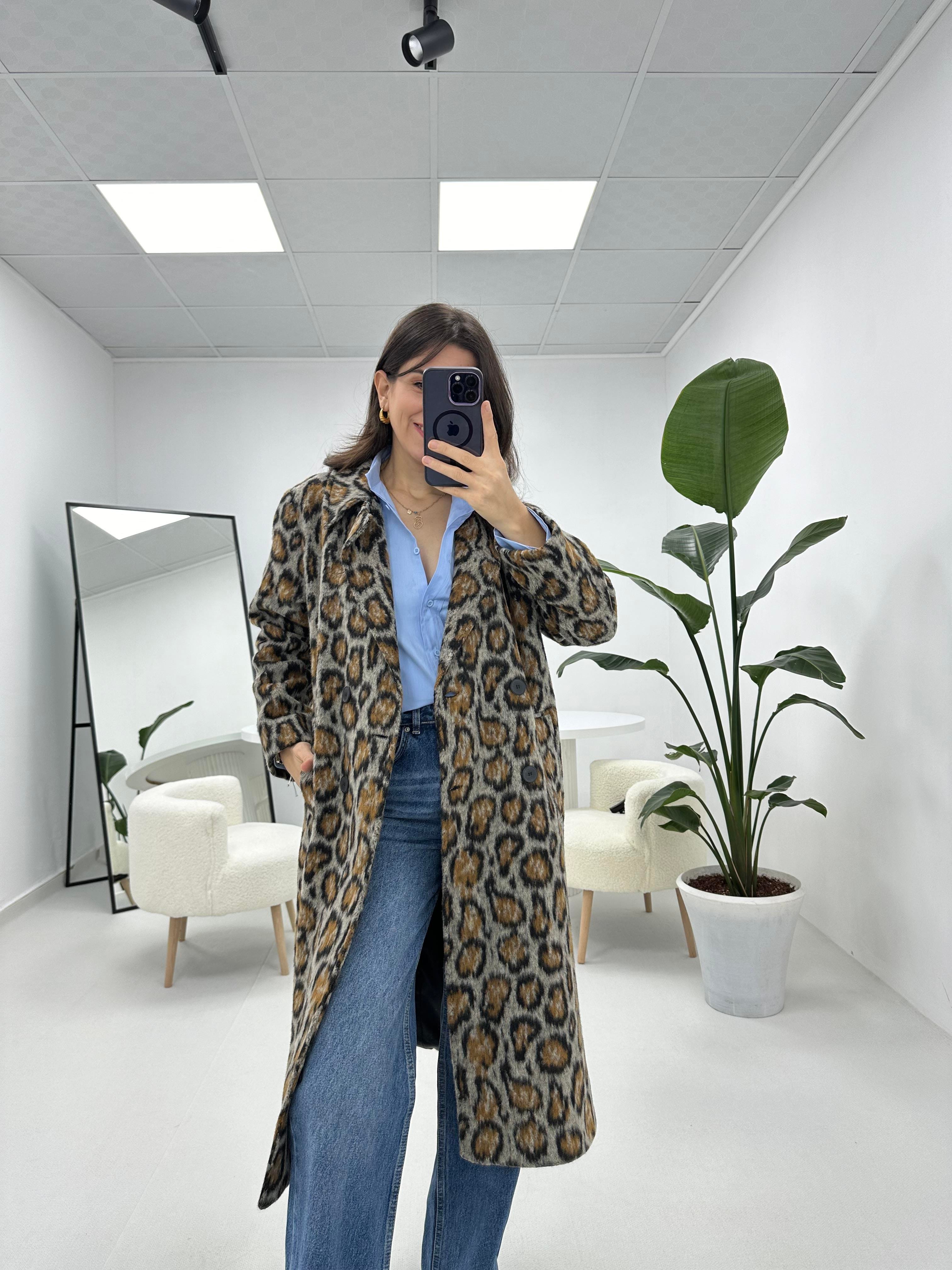 Leopar Desenli Kaban
