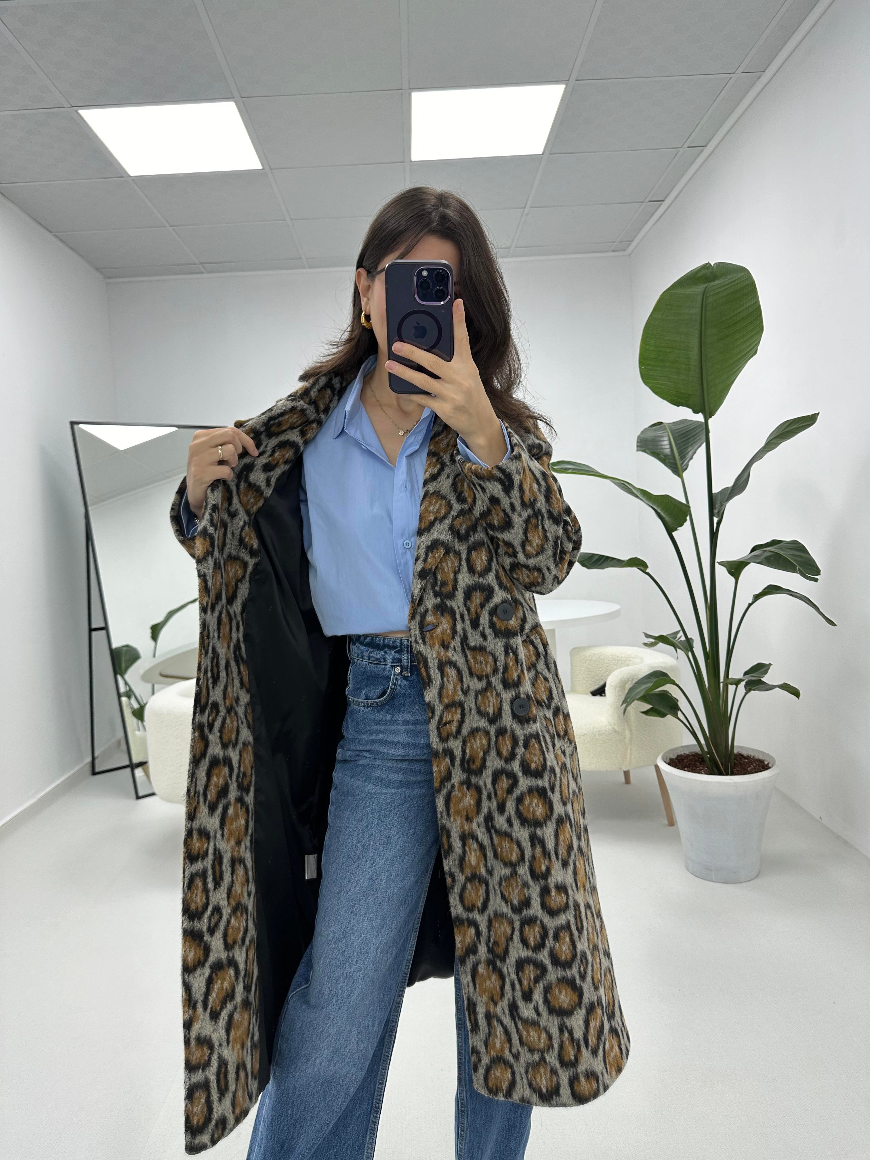 Leopar Desenli Kaban