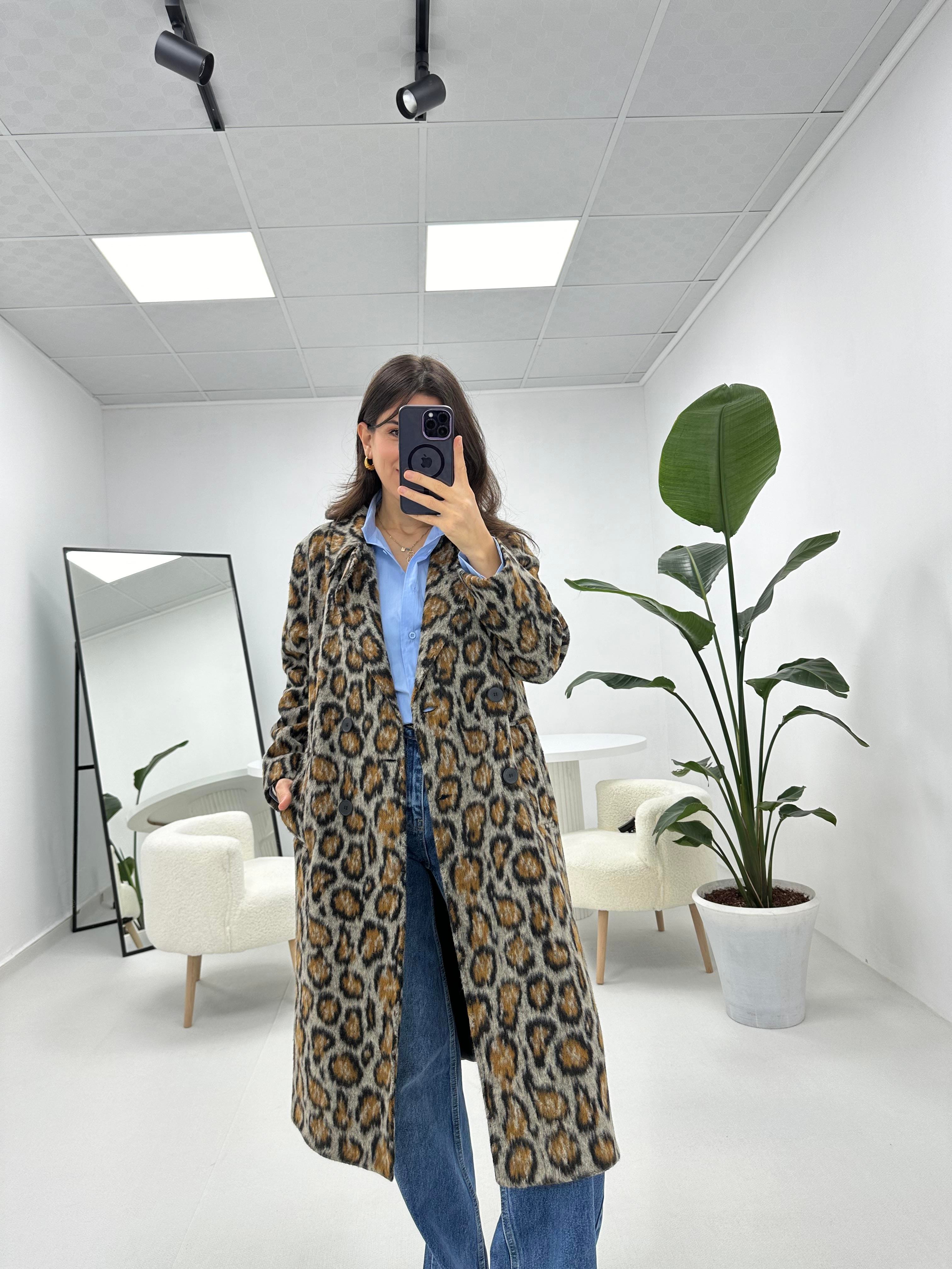 Leopar Desenli Kaban