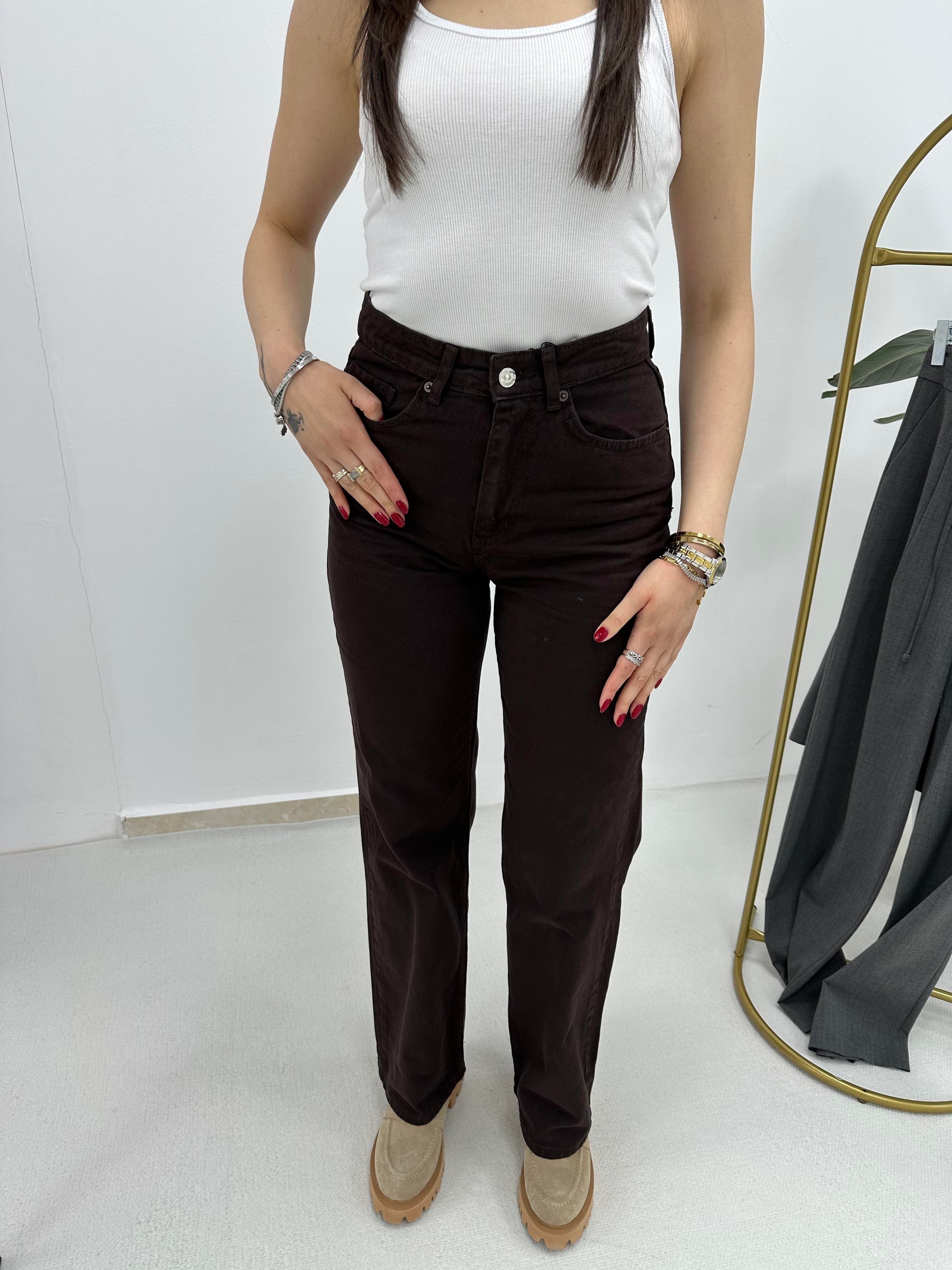 Marka Model Acı Kahve Jean Pantolon 