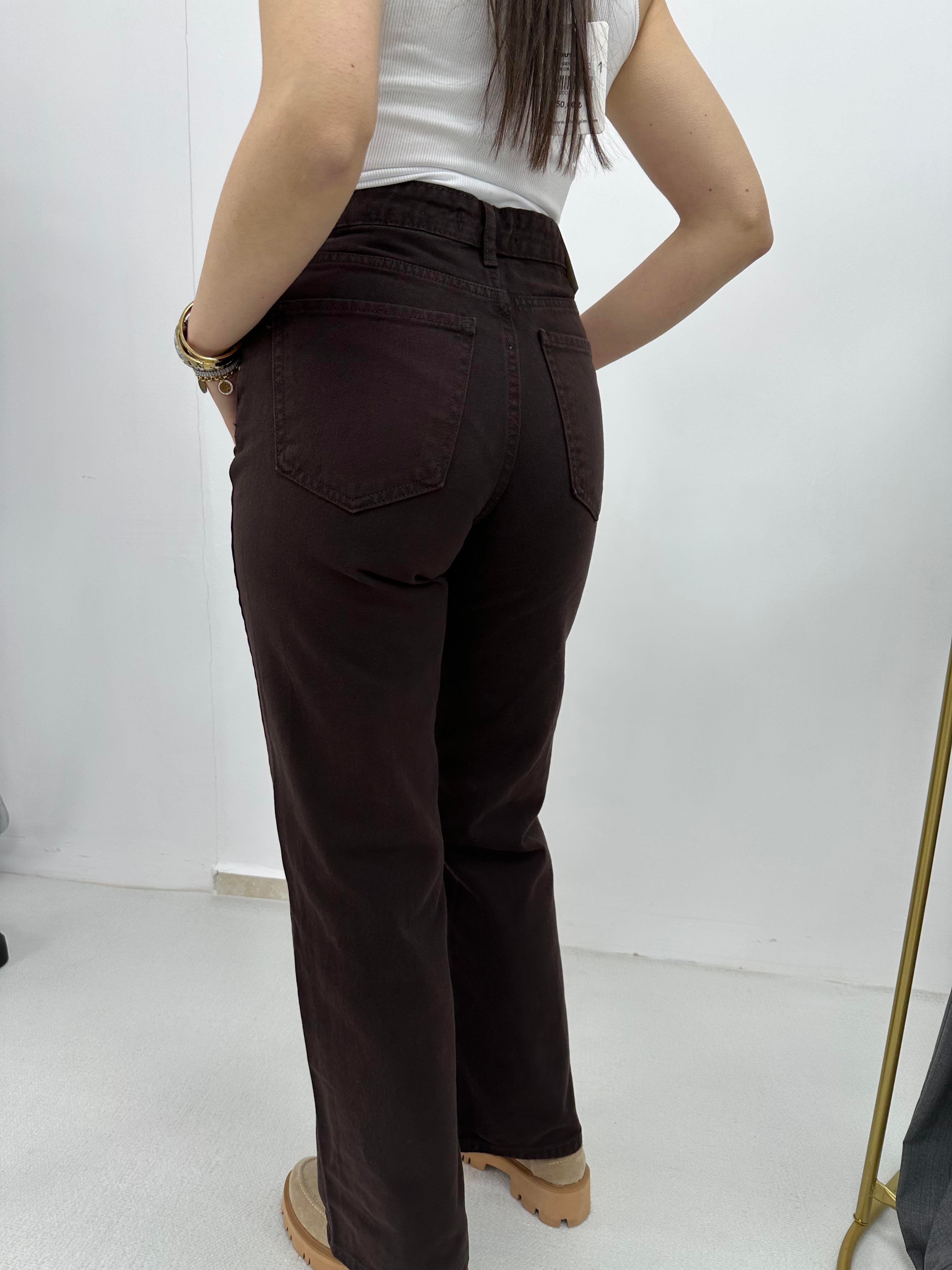 Marka Model Acı Kahve Jean Pantolon 