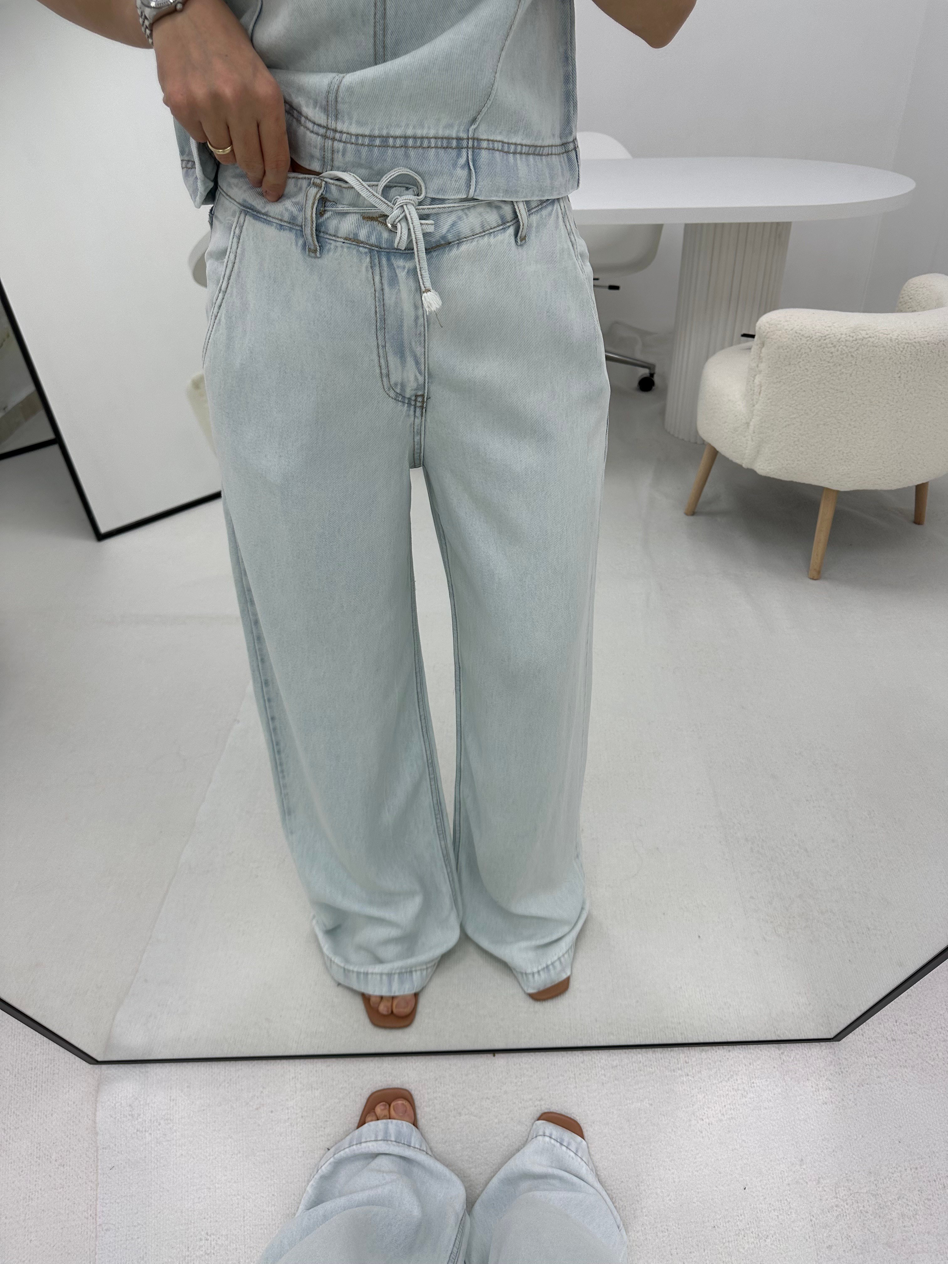 Mavi Judge Bluz Pantolon Denim Takım