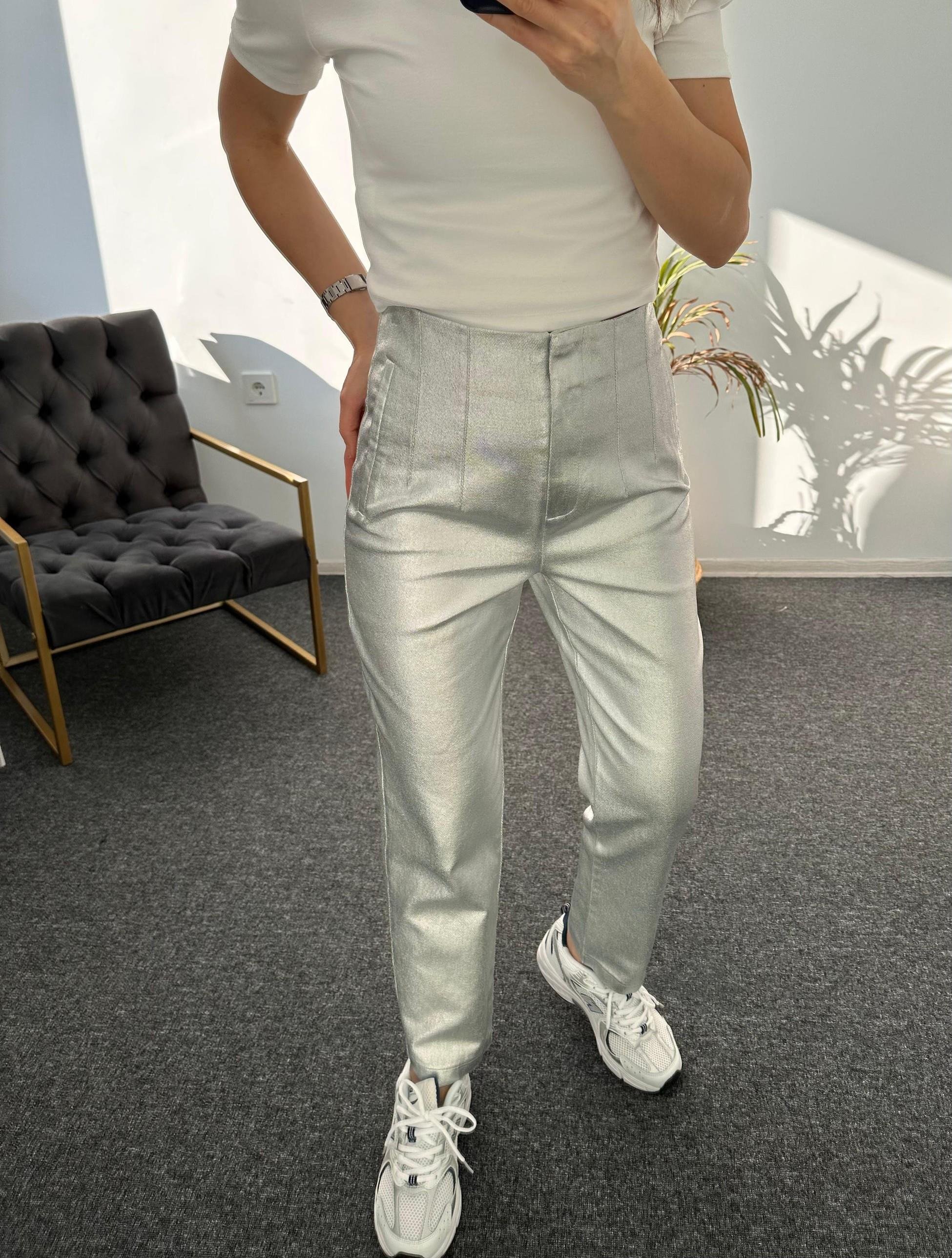 METALİK FİLETOLU PANTOLON