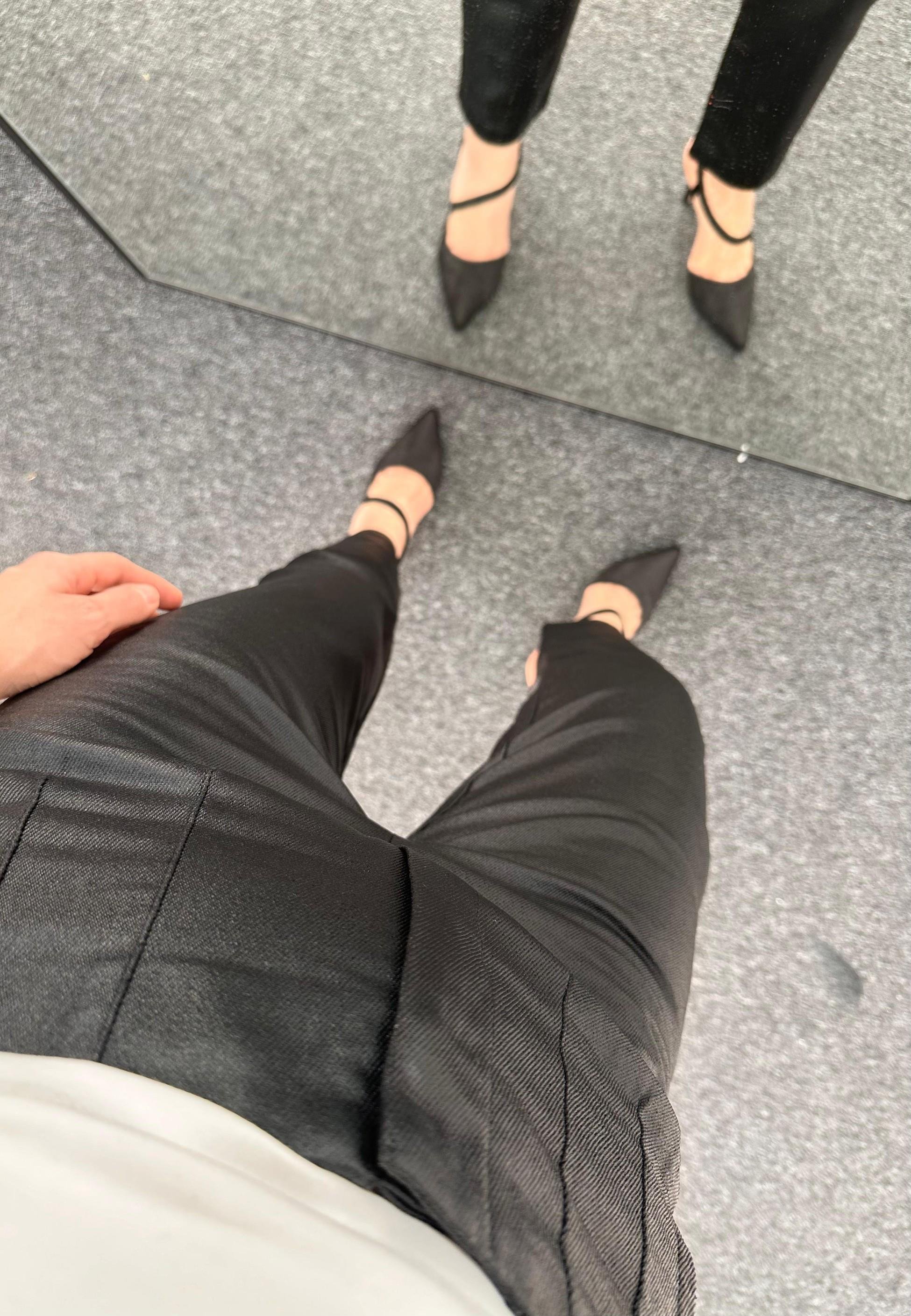 METALİK FİLETOLU PANTOLON