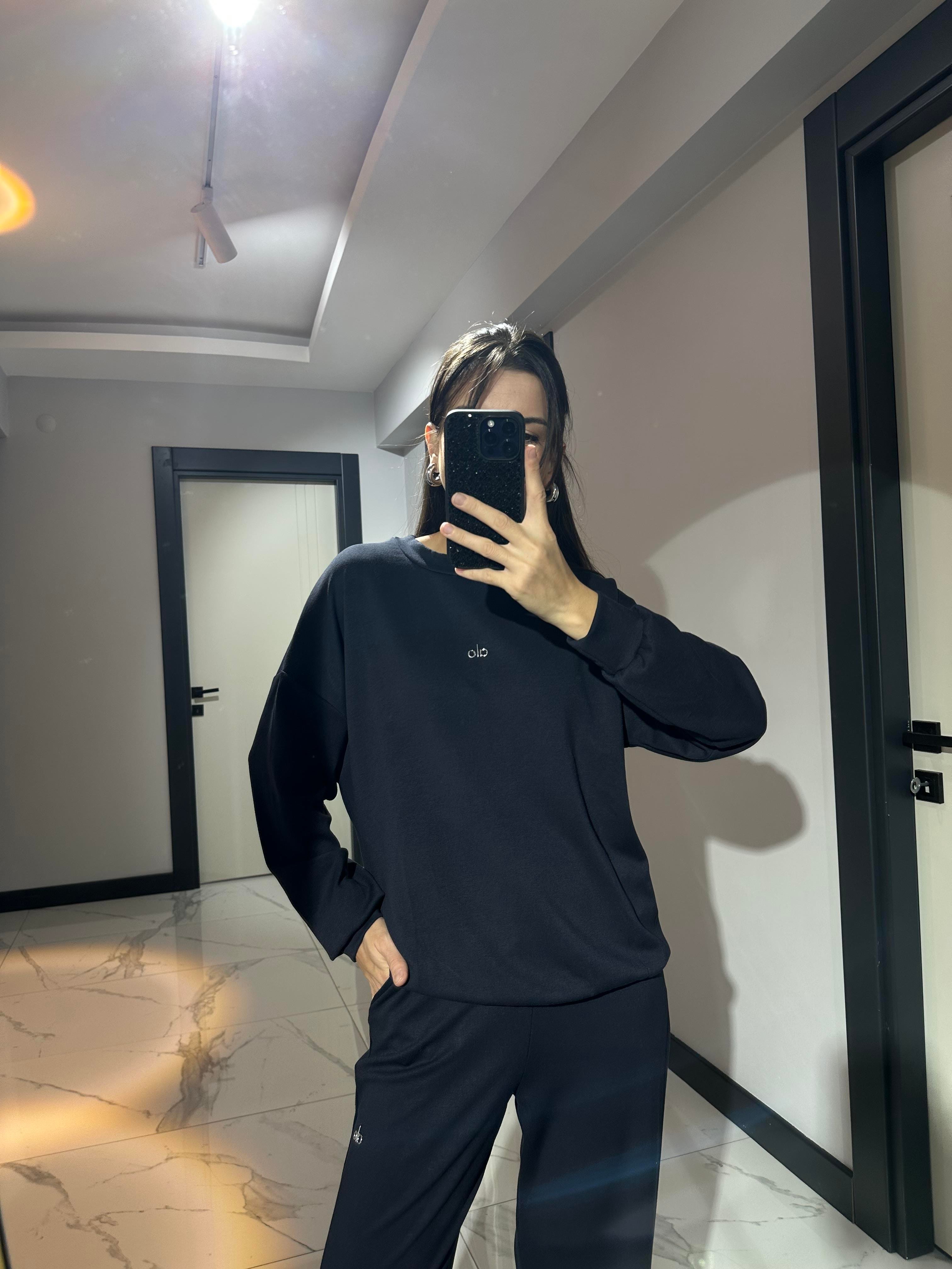 Modal Kumaş Lacivert Eşofman Takım