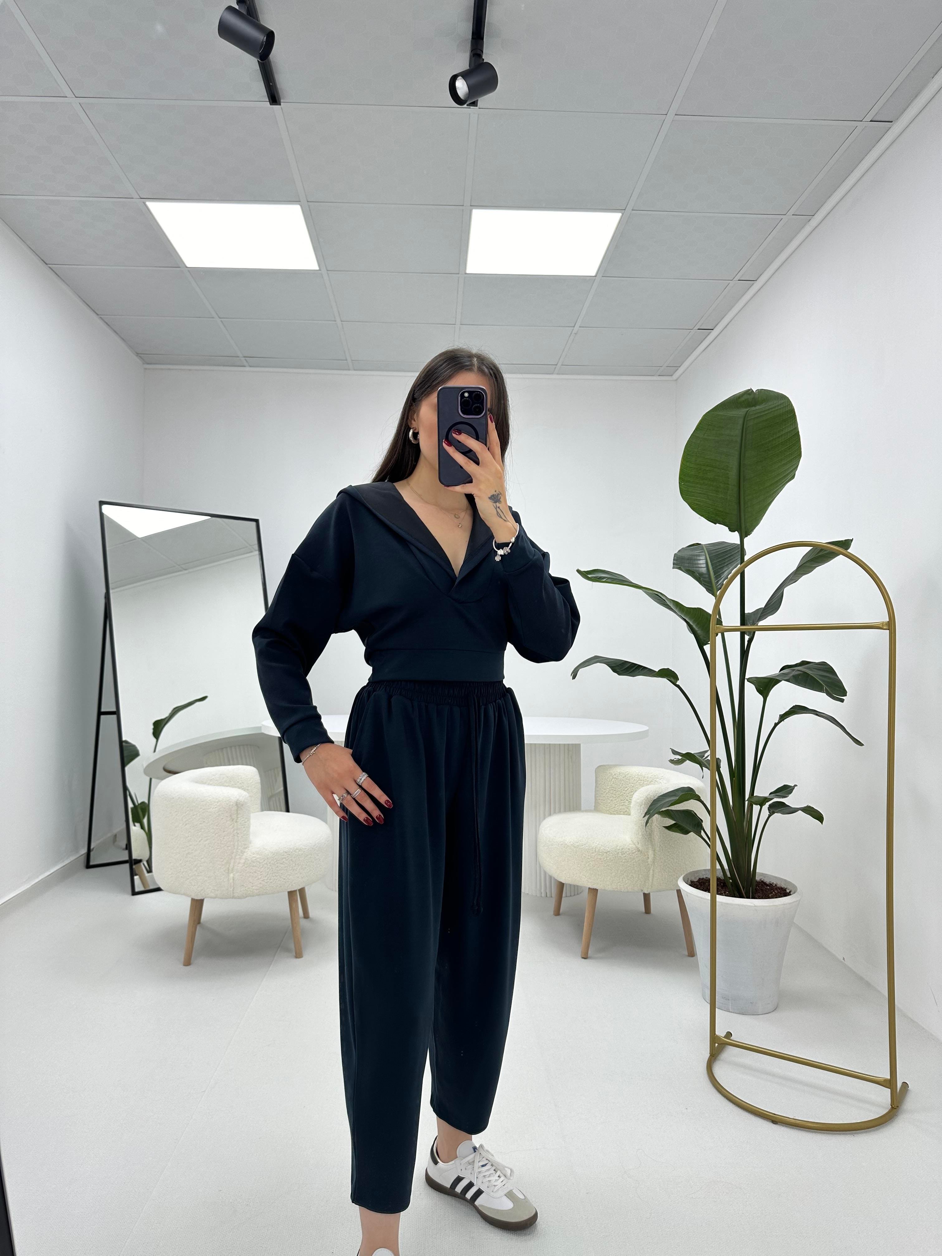 Premium Seri İthal Kalın Pantolon Sweat Takım Antrasit                                               