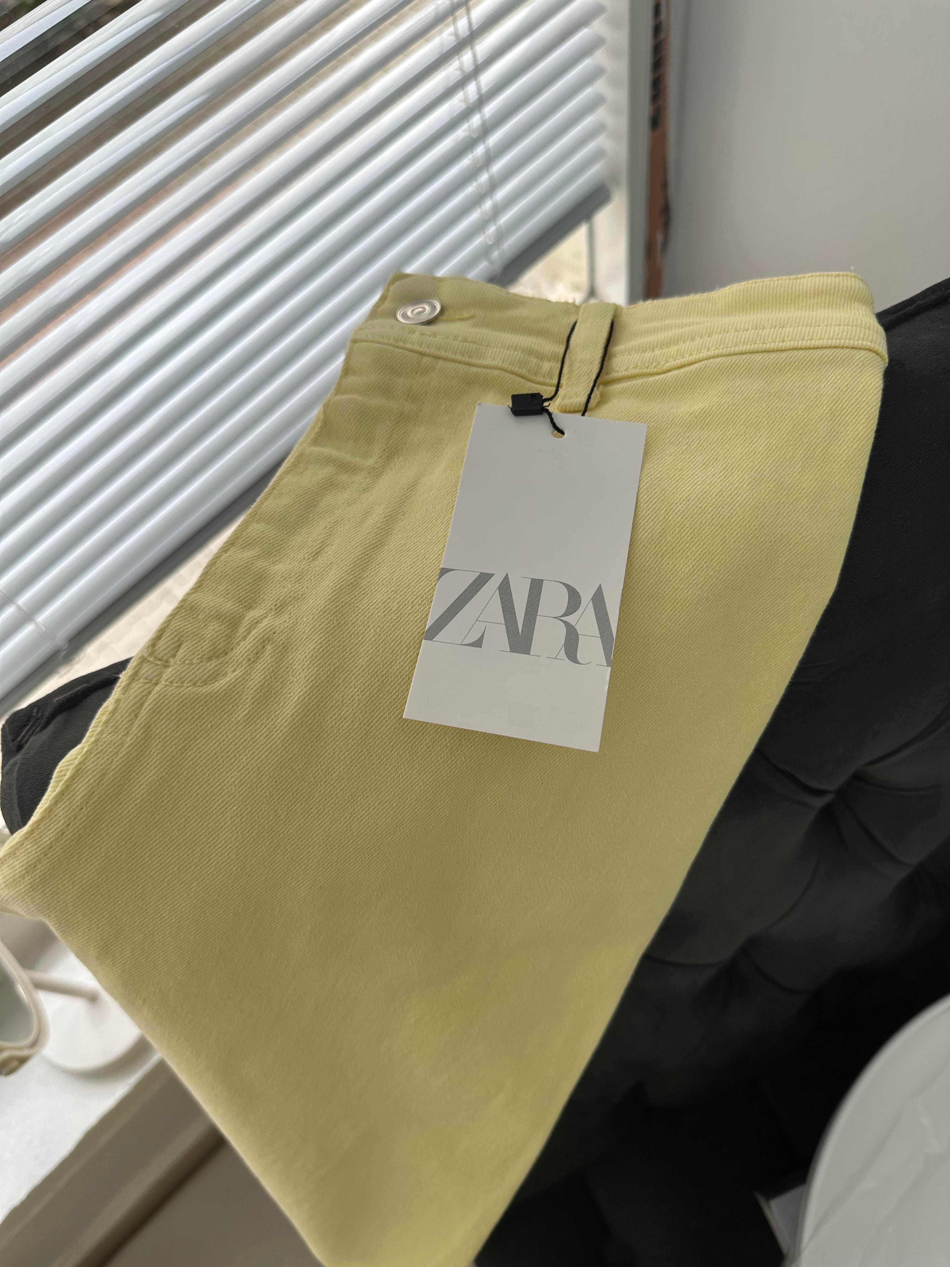 Sarı  Flare Jean