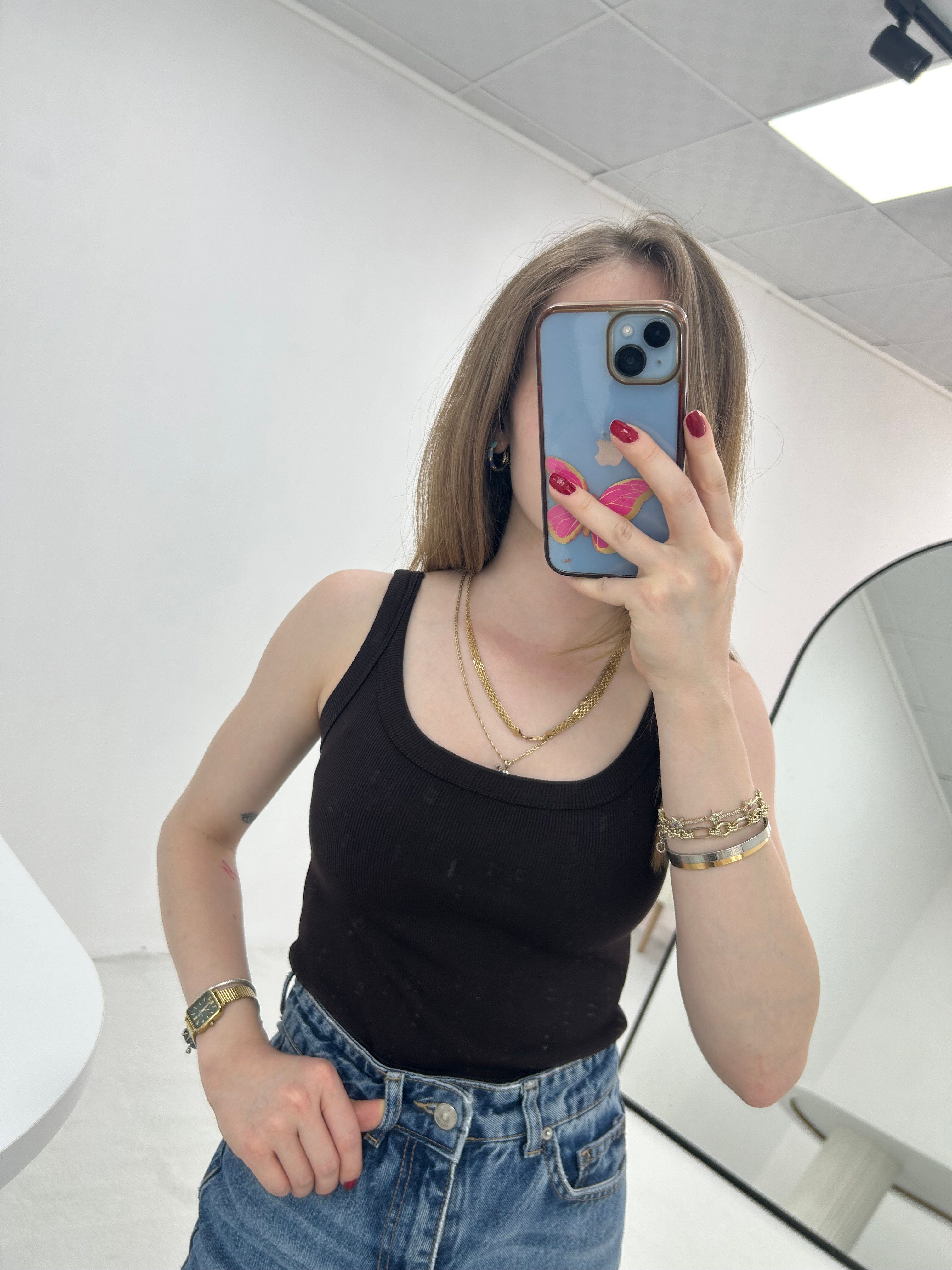 Siyah   Bodysuit Atlet