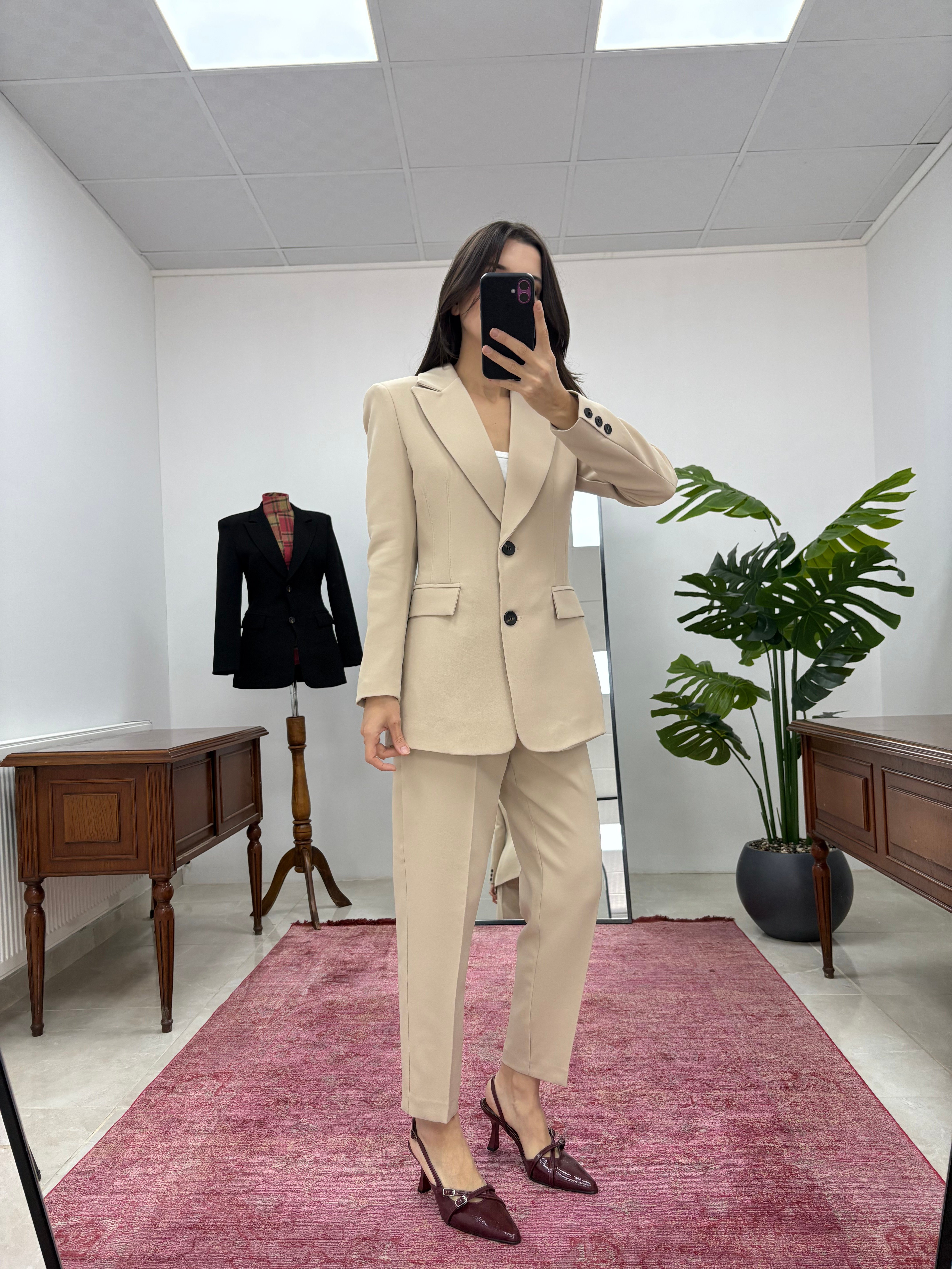 Slimfit Model Taş Blazer  Ceket 