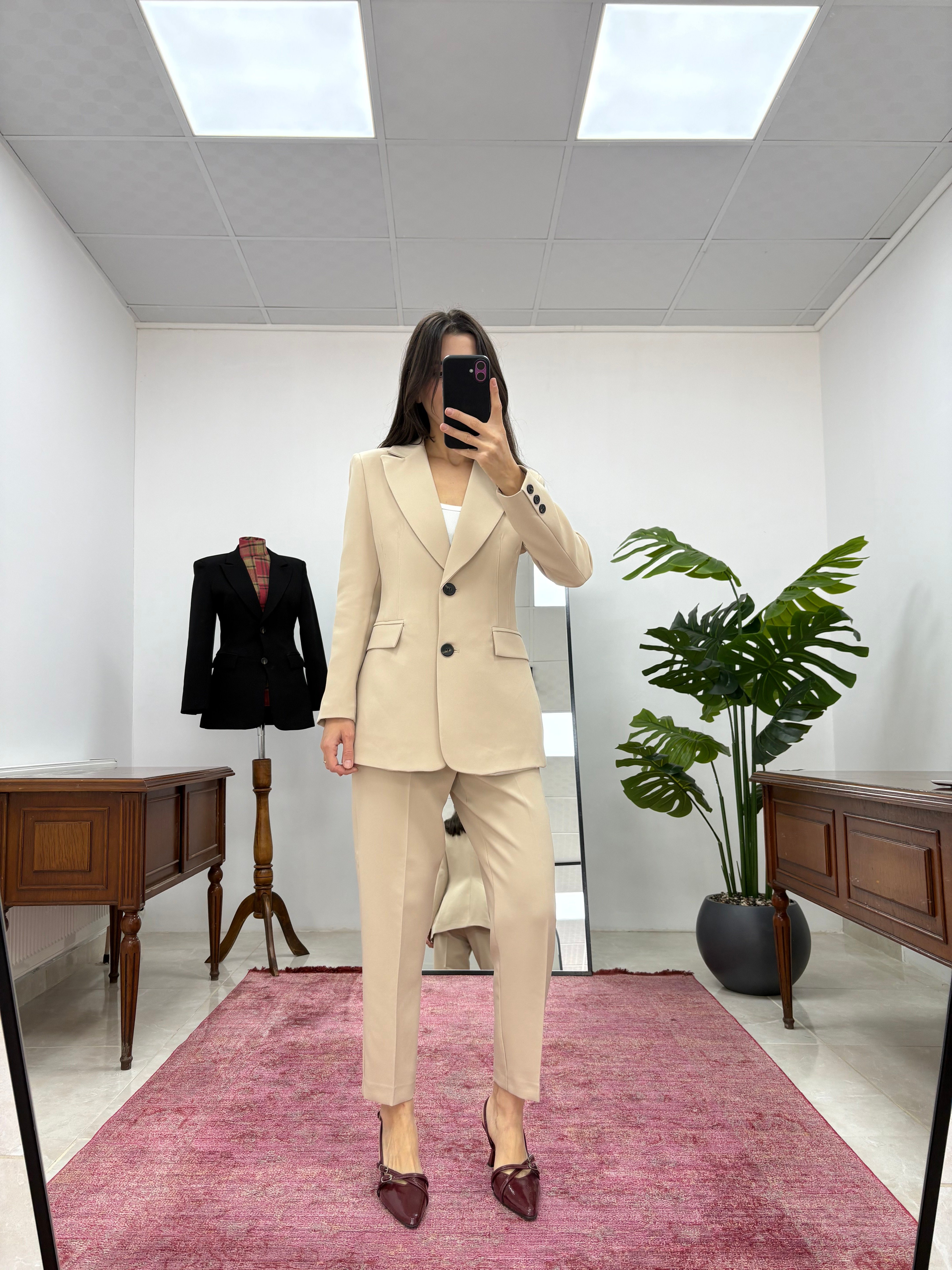 Slimfit Model Taş Blazer  Ceket 