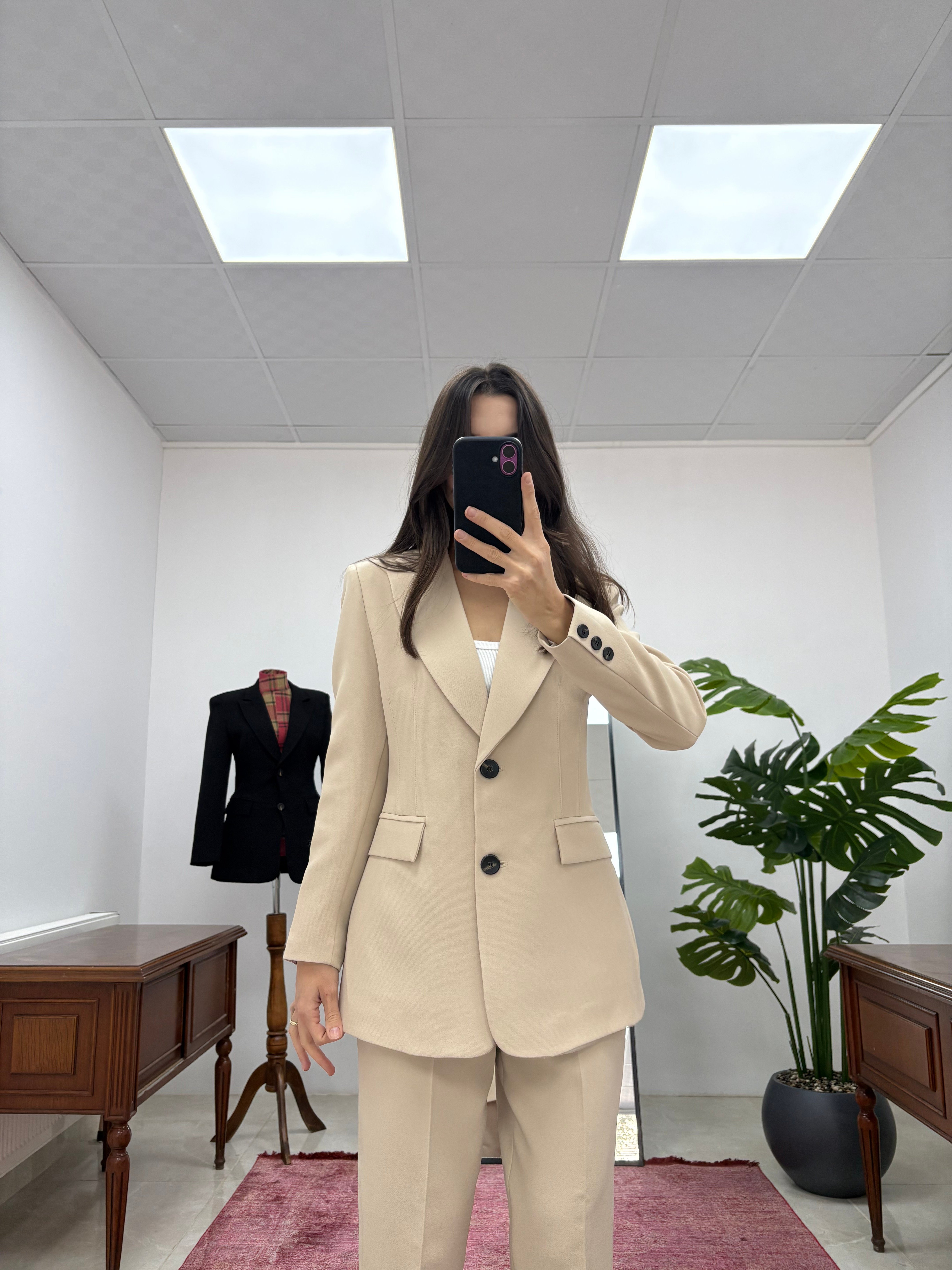 Slimfit Model Taş Blazer  Ceket 