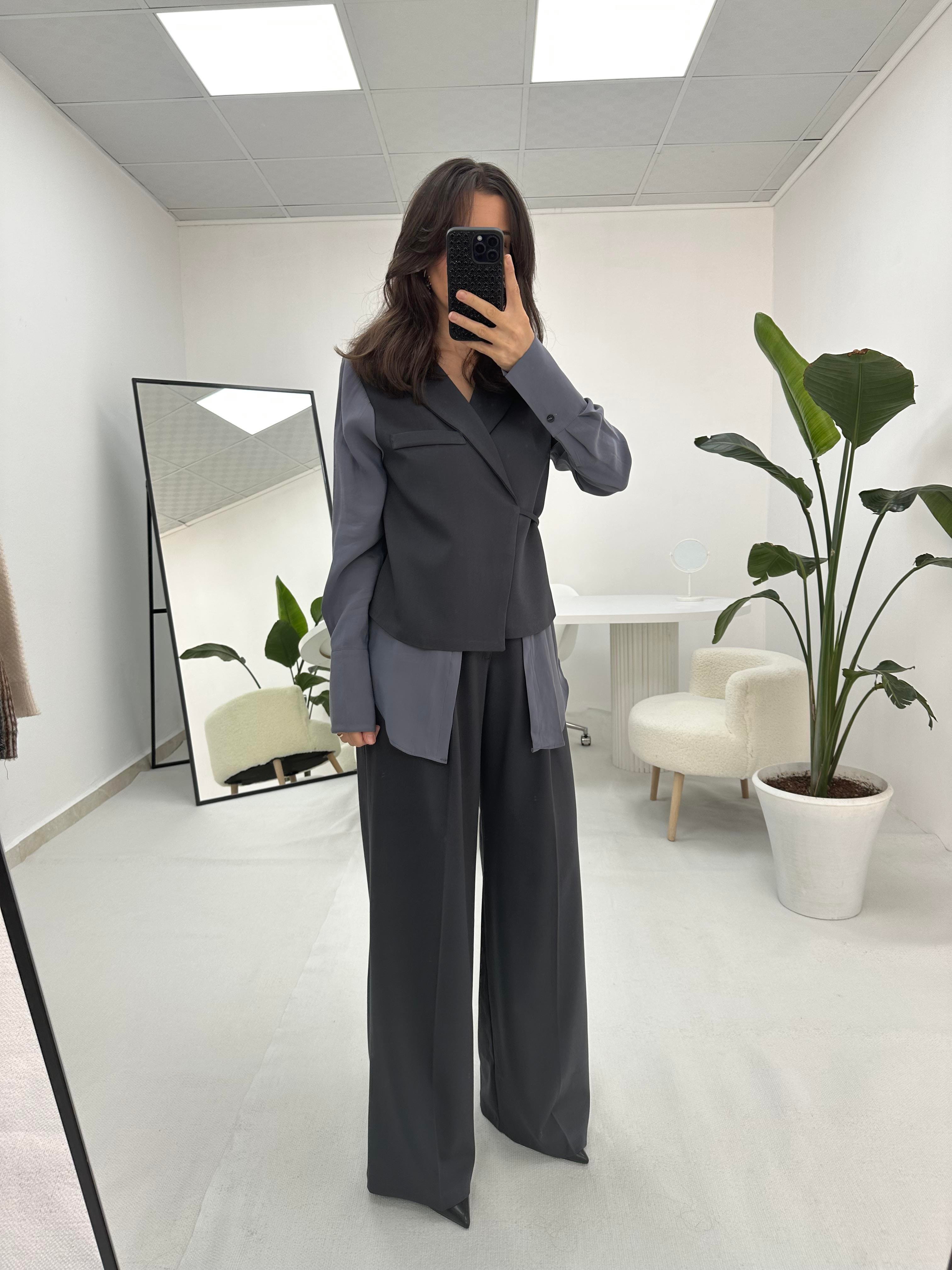 Tasarım Yelekli Takım 