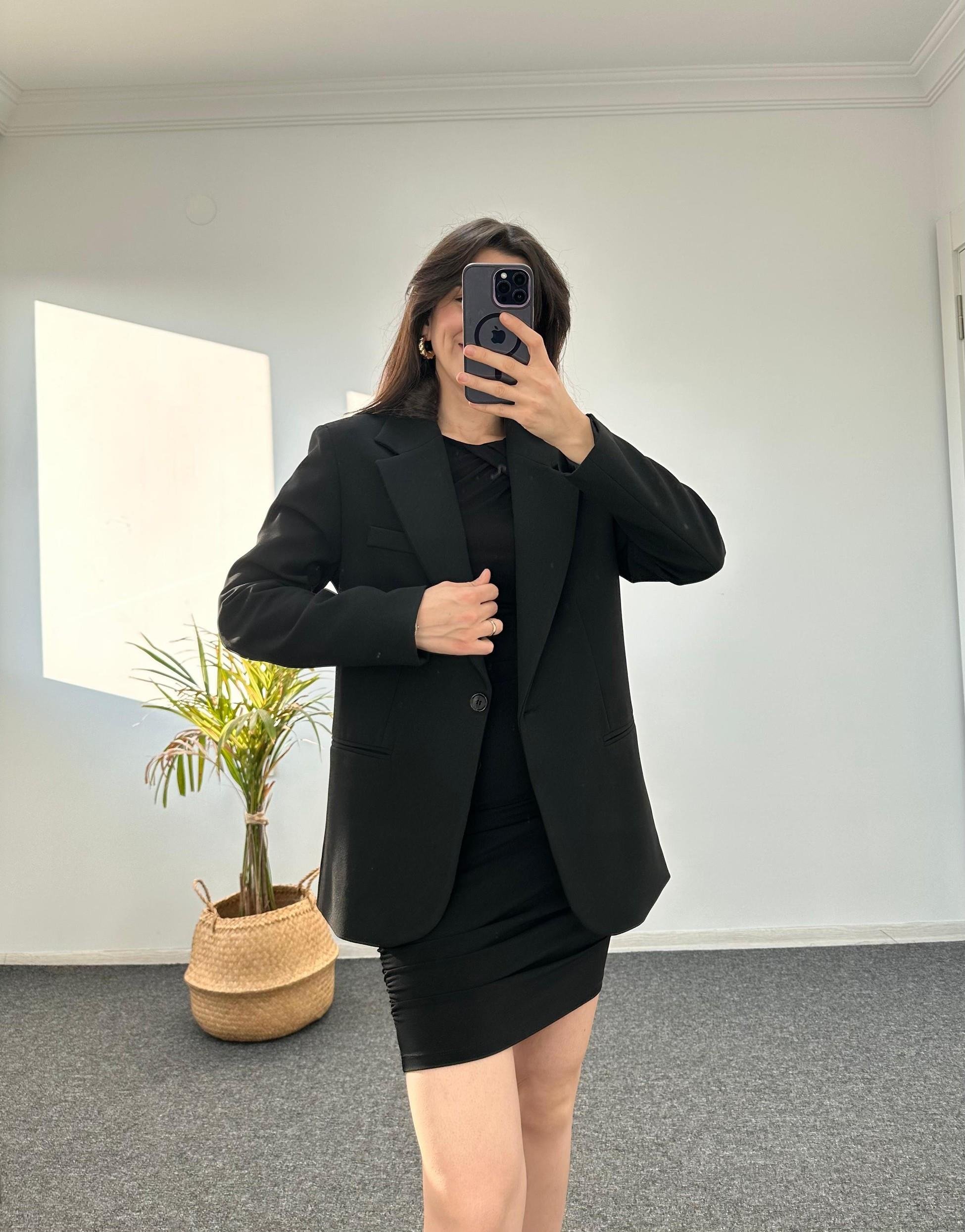 TEK DÜĞME PREMİUM KALİTE CEKET 