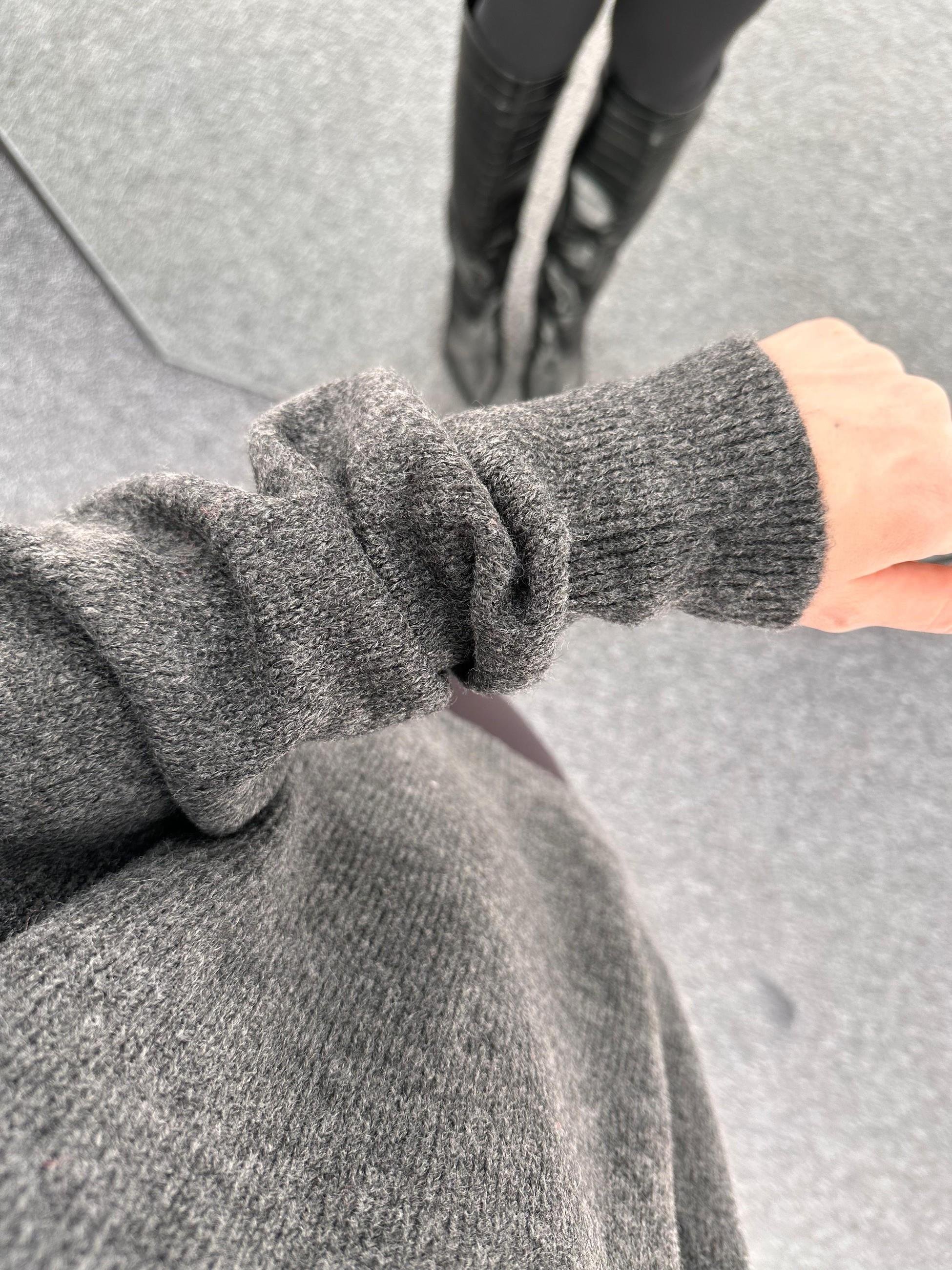 YUMOŞ DOKULU OVERSIZE KAZAK