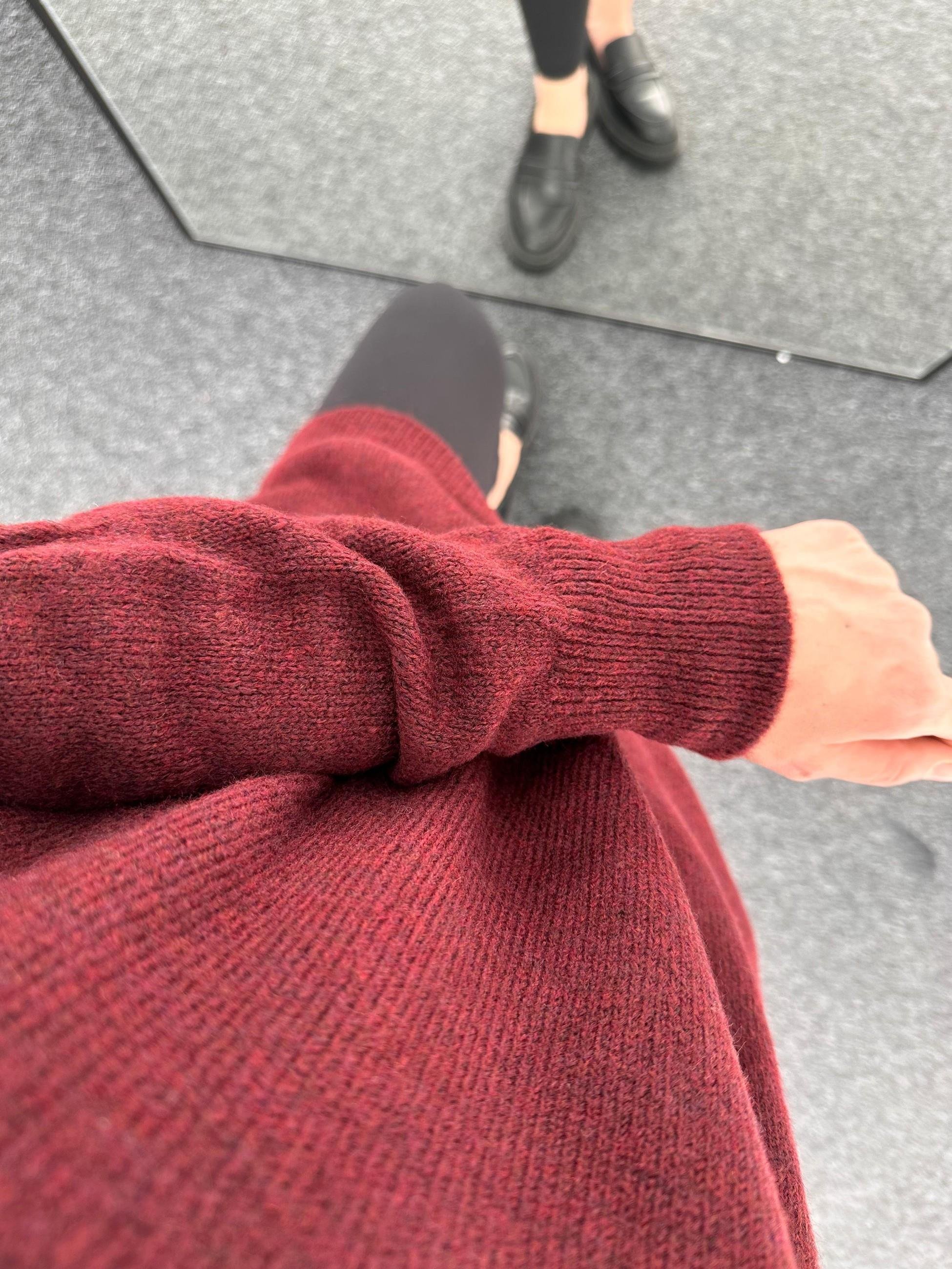 YUMOŞ DOKULU OVERSIZE KAZAK