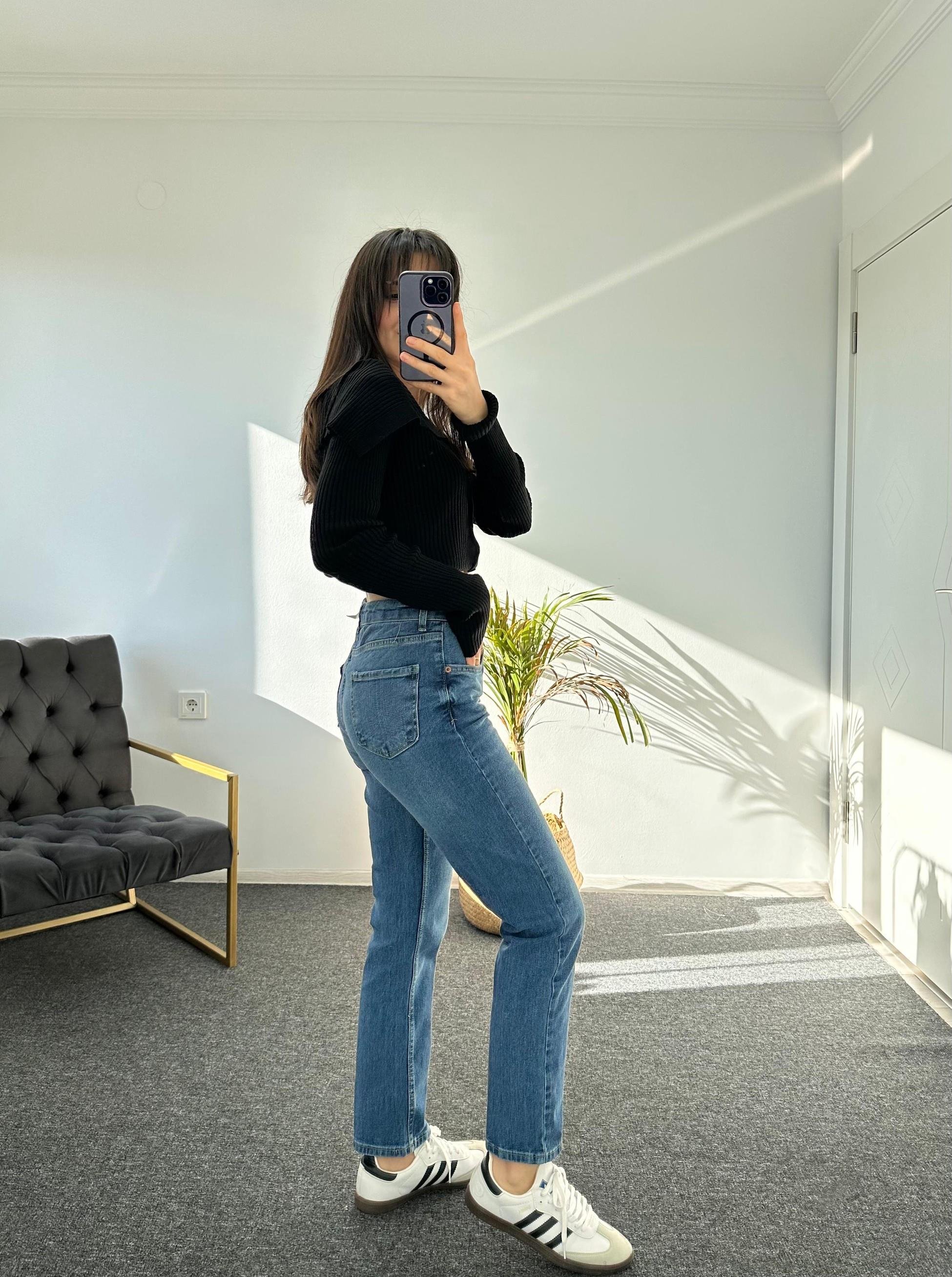 ZR LİKRALI BOYFİT JEAN