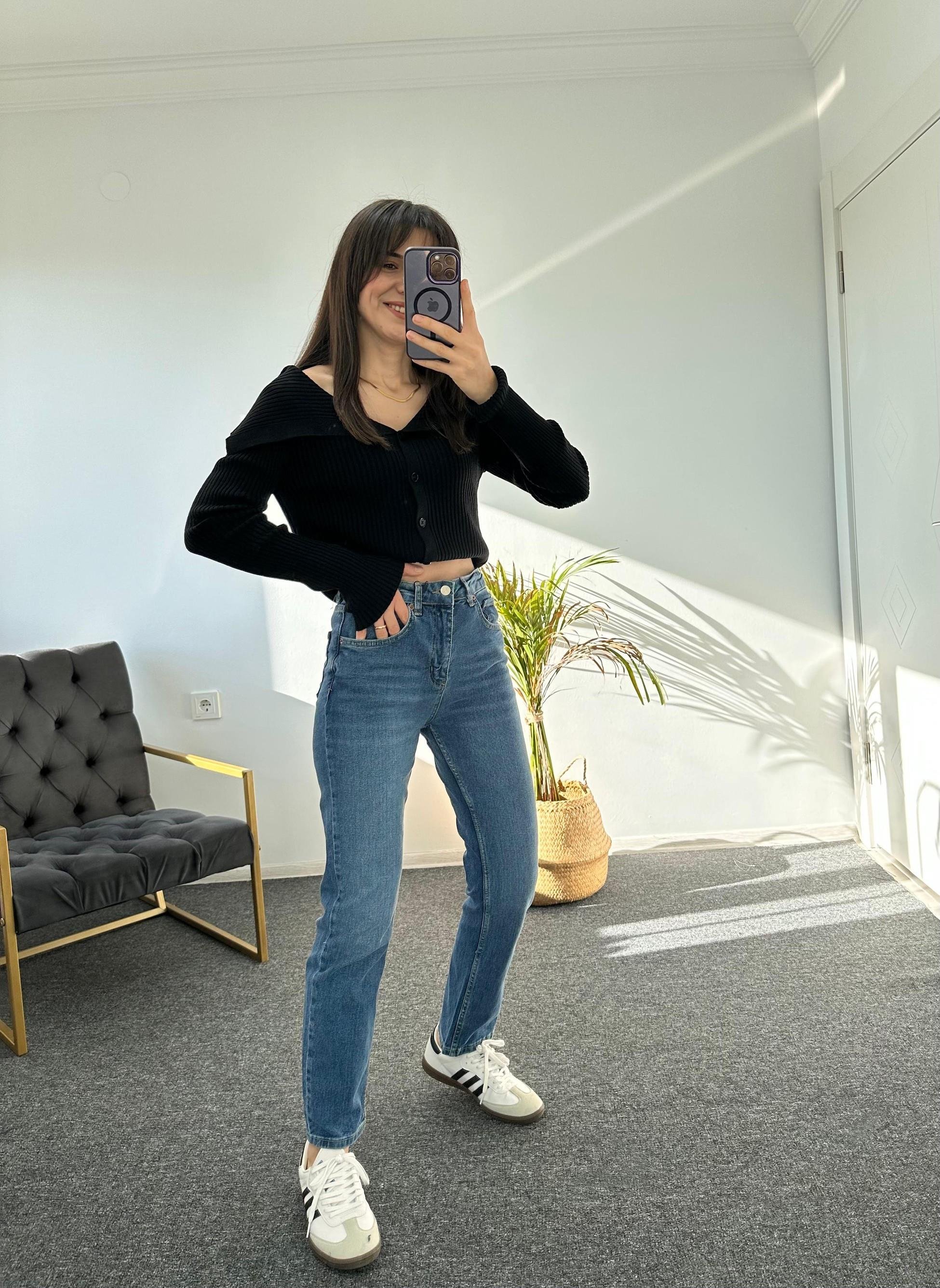 ZR LİKRALI BOYFİT JEAN