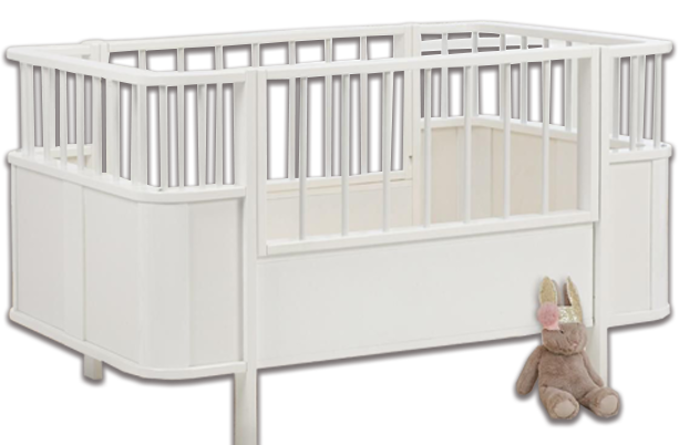  %100 MDF Bonnie Mega ( Mini ) Bebek Odası Takımı ( 4 Kapılı Dolap & 8 Çekmeceli Şifonyer & 80x130 cm (80x180 ) Büyüyen Beşik
