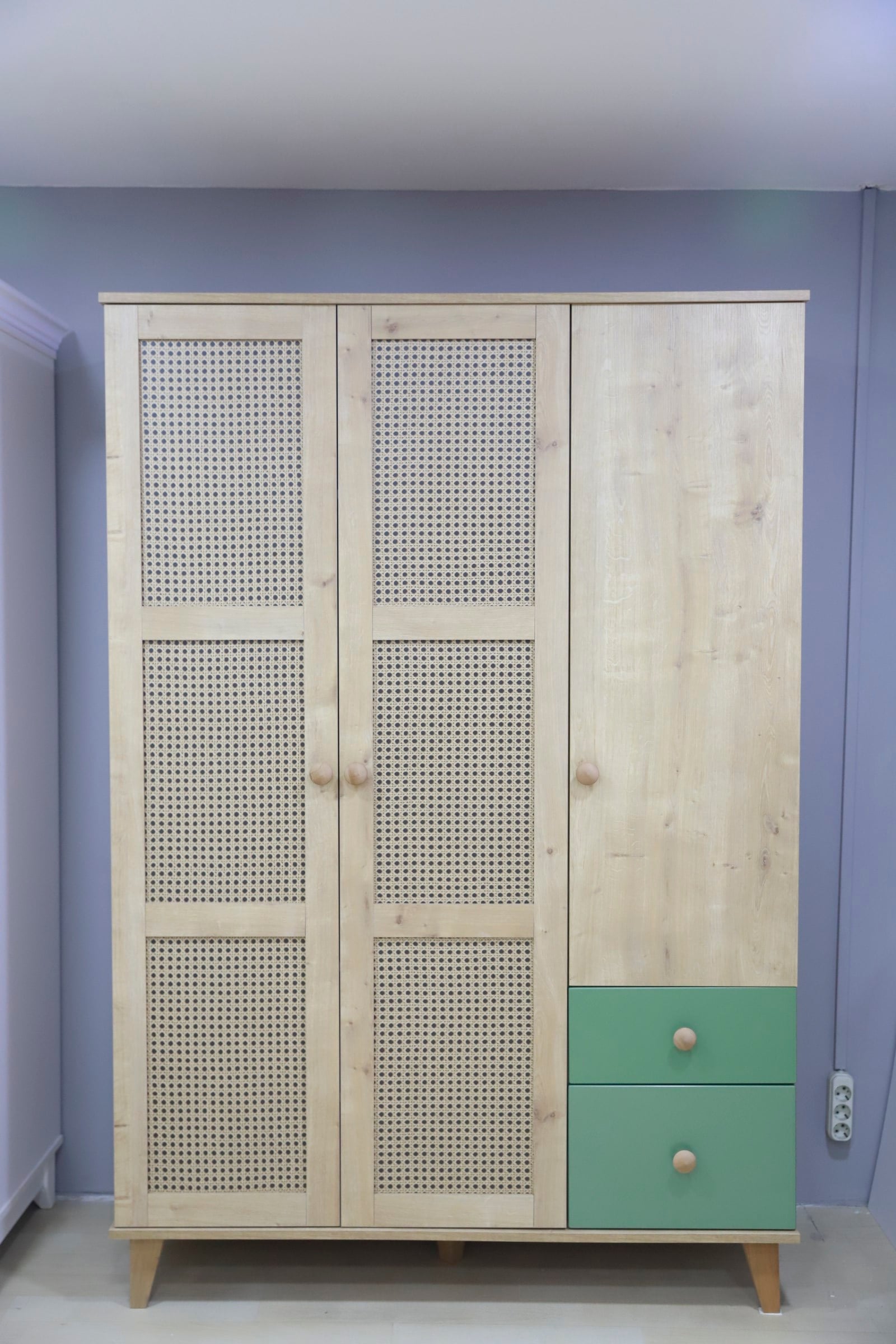  %100 MDF Greenwood Maxi Bebek & Çocuk Odası Takımı