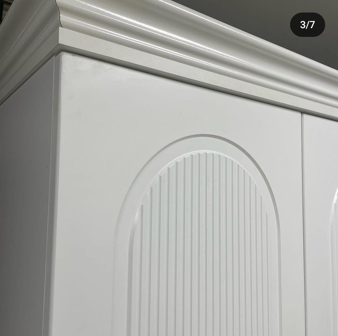 % 100 MDF Soho Beyaz 2 Kapılı Bebek & Çocuk Gardırop
