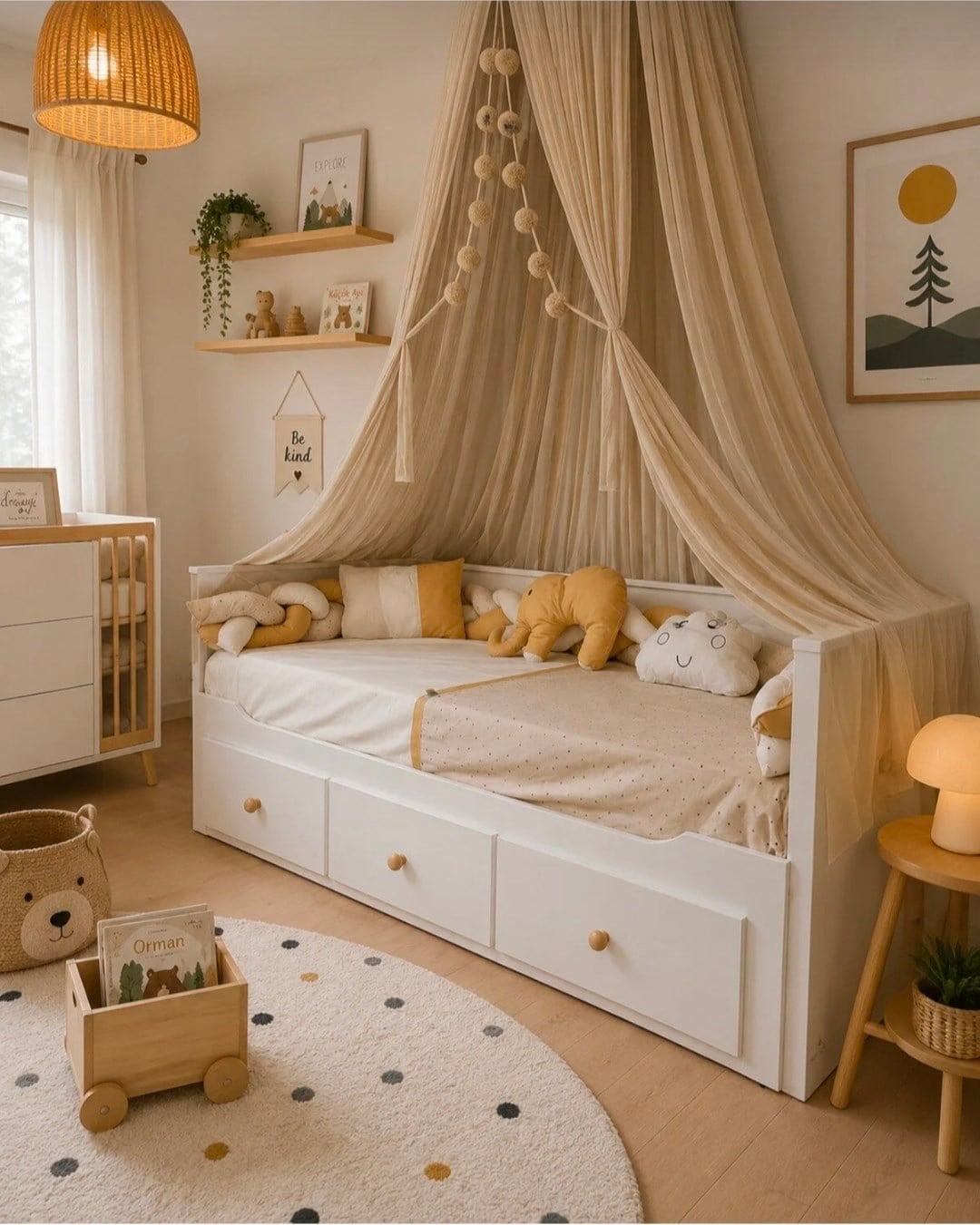 %100 MDF Bonnie 80x200 cm ( 160 x 200 ) Sedir Karyola