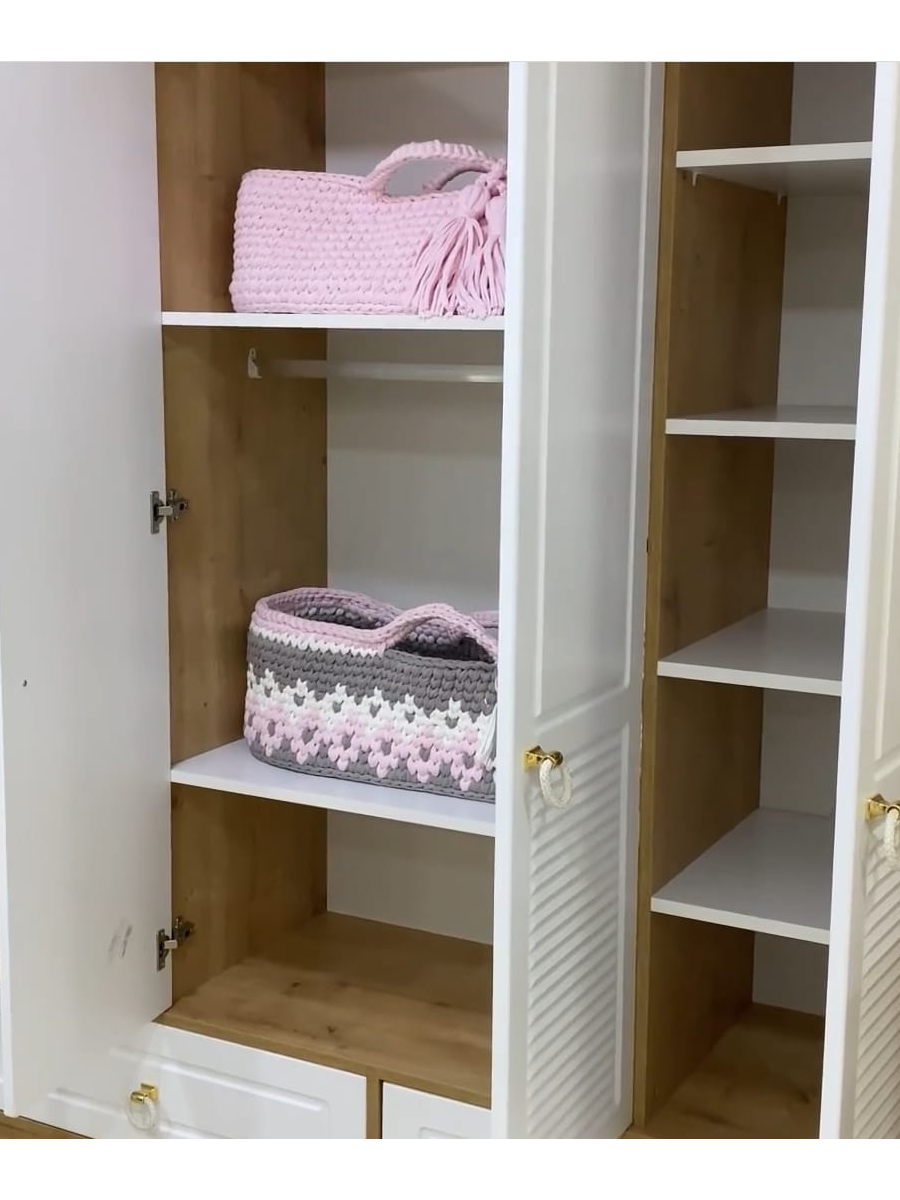 Panjur 3 Kapılı Bebek & Çocuk Gardırop