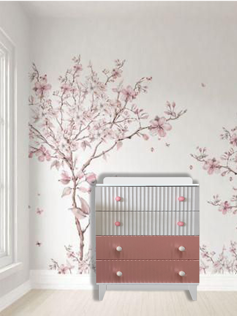 Soho Pembe Bebek & Çocuk Odası Şifonyer