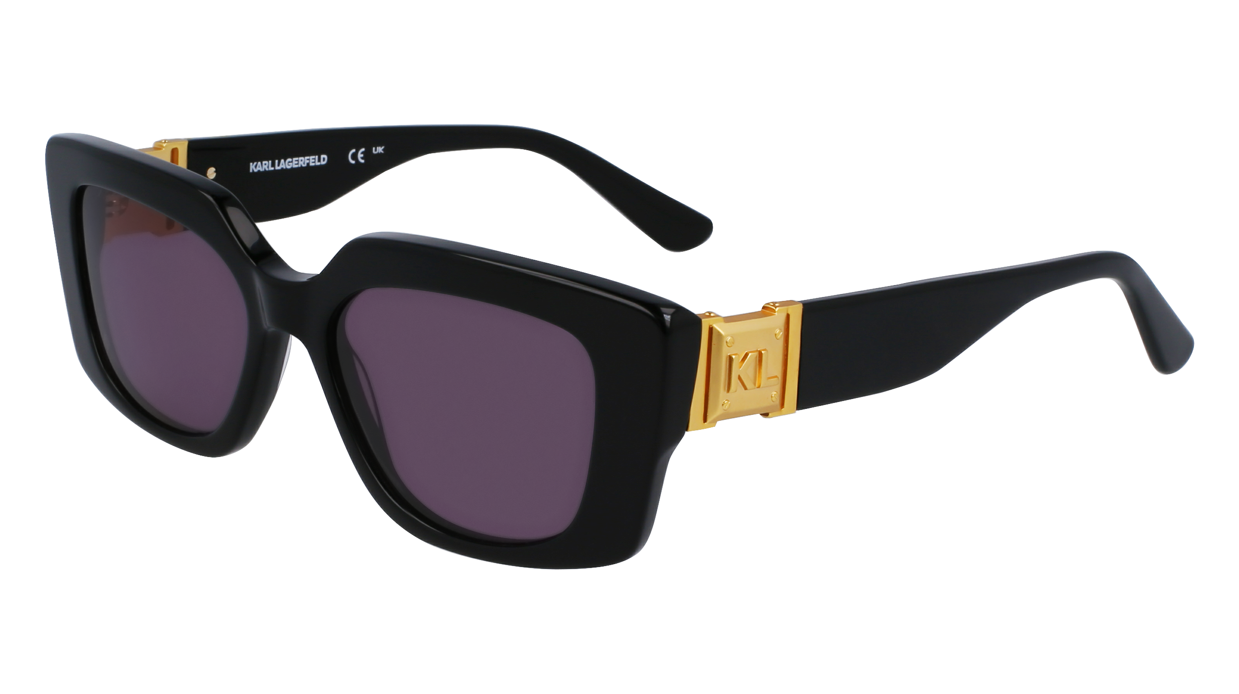 Karl Lagerfeld 6125S Black 001 5217 Güneş Gözlüğü