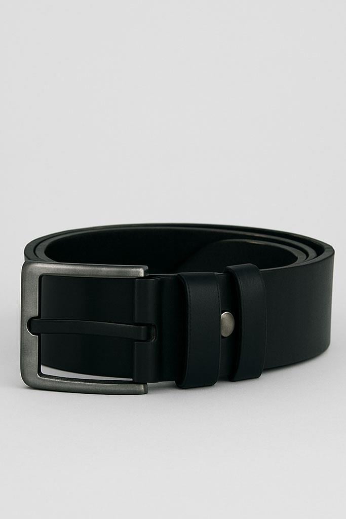 %100 Hakiki Deri Kemer Erkek Spor Kemer Siyah 0160