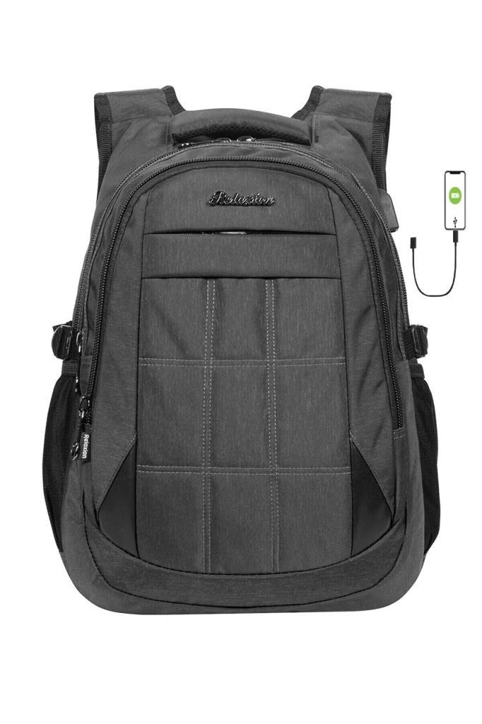 2227 Yarasa Sırt Çantası - Gri - Tek Ebat