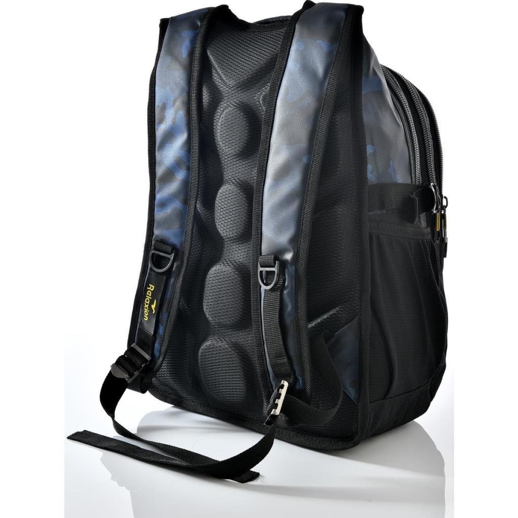 2235 Kamuflaj Desenli Okul Sırt Çantası Mavi