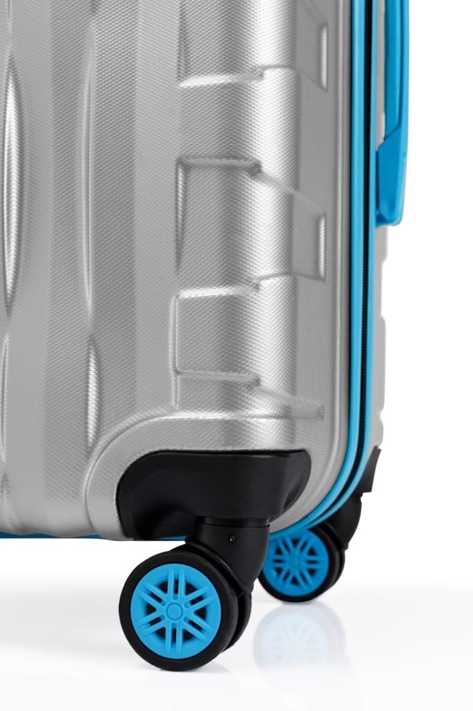 2'li Valiz Seti Büyük Boy - Kabin Boy Gri 1167