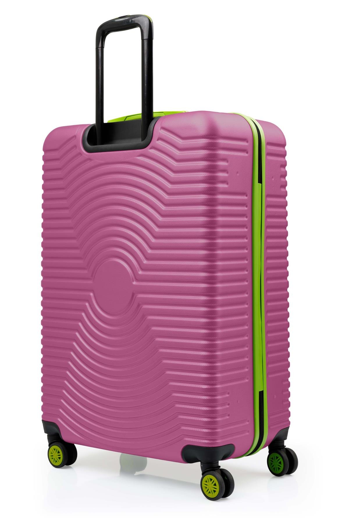 2'li Valiz Seti Büyük Boy - Kabin Boy Pembe 1169