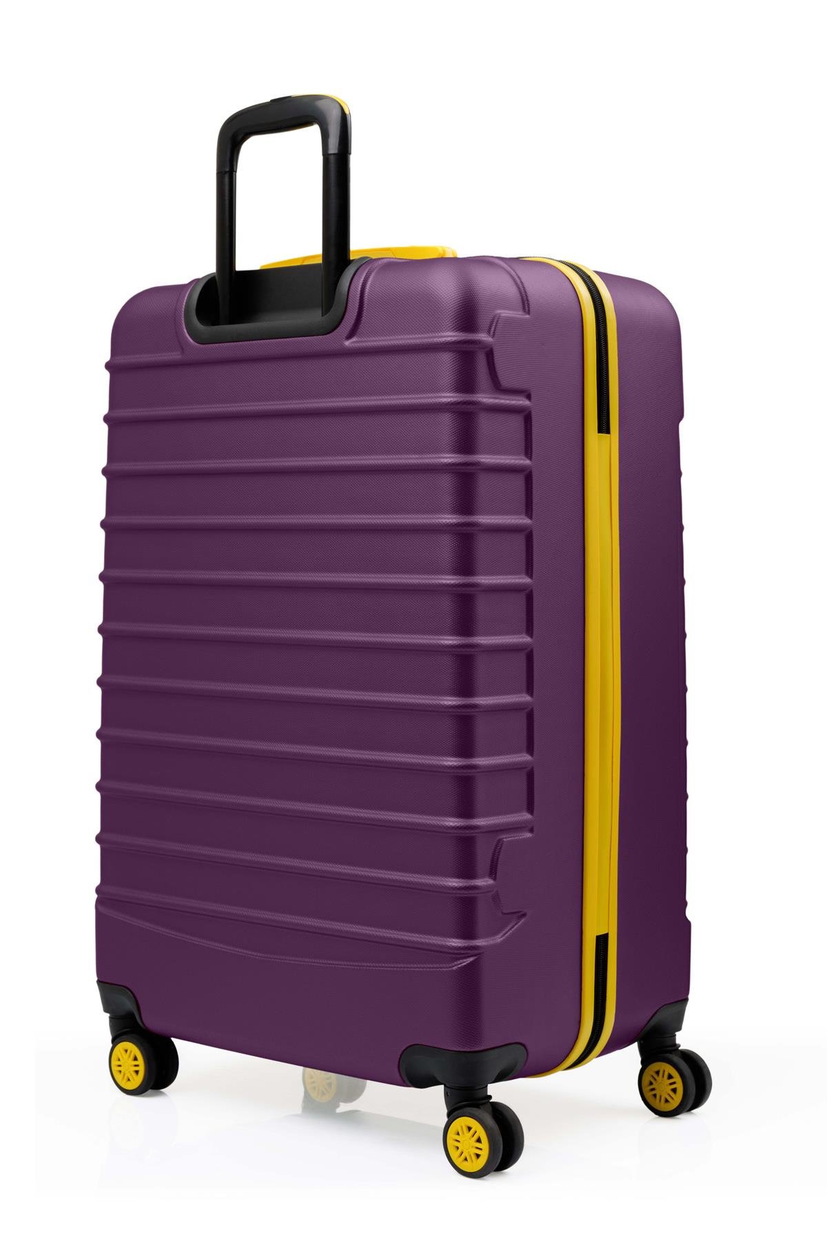 2'li Valiz Seti Büyük Boy - Orta Boy Mor 1168