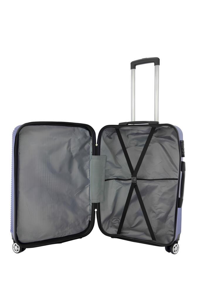 2'li Valiz Seti Büyük Boy - Orta Boy Valiz Mavi 1451