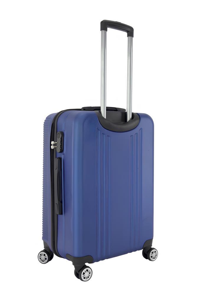 2'li Valiz Seti Büyük Boy - Orta Boy Valiz Mavi 1451
