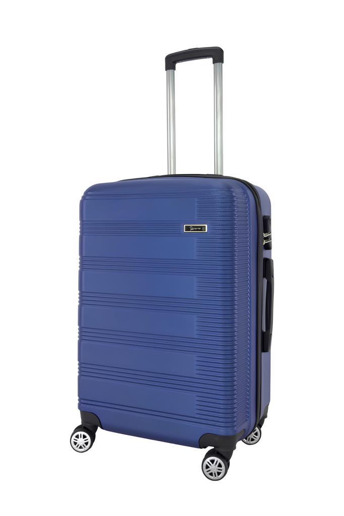 2'li Valiz Seti Büyük Boy - Orta Boy Valiz Mavi 1451