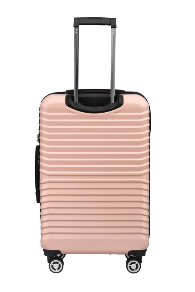 2'li Valiz Seti Polikarbon Büyük Boy – Kabin Boy Valiz Pudra 1811