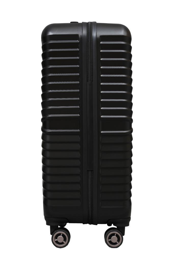 2'li Valiz Seti Polikarbon Büyük Boy – Kabin Boy Valiz Siyah 1811