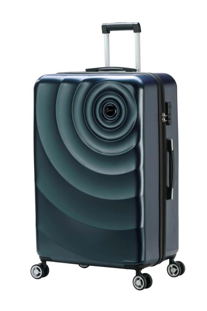 2'li Valiz Seti Polikarbon Büyük Boy – Kabin Boy Valiz Petrol 1808