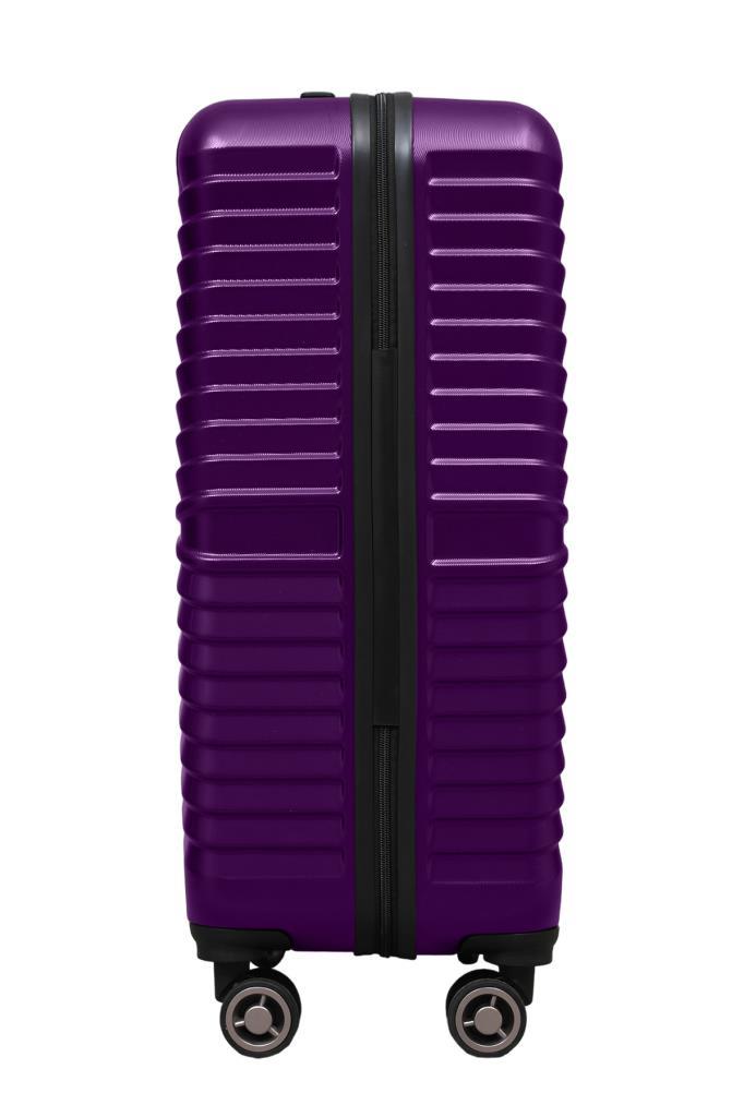 2'li Valiz Seti Polikarbon Büyük Boy – Orta Boy Valiz Mor 1811