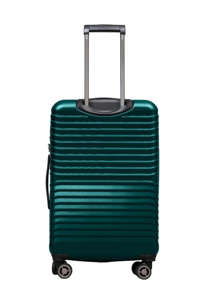 2'li Valiz Seti Polikarbon Büyük Boy – Orta Boy Valiz Petrol 1811