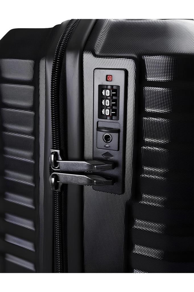 2'li Valiz Seti Polikarbon Orta Boy - Kabin Boy Valiz Siyah 1819