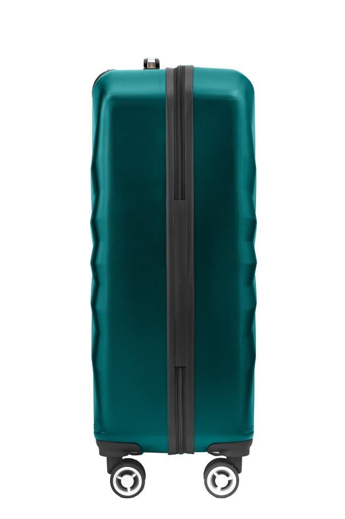 3'lü Valiz Seti Polikarbon Valiz 4x2 Teker Petrol 1809