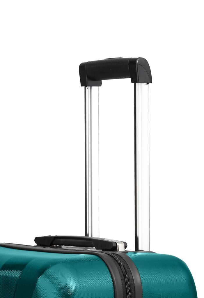 3'lü Valiz Seti Polikarbon Valiz 4x2 Teker Petrol 1809