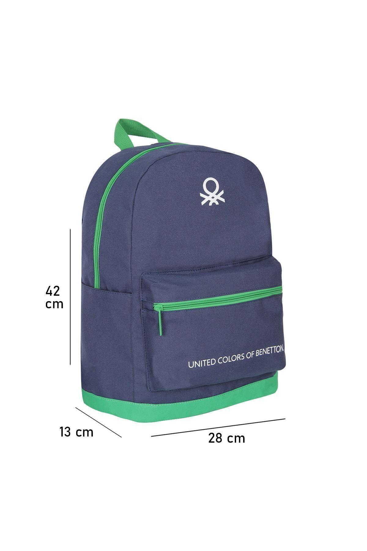 70415 Lacivert-yeşil Casual Sırt Çantası