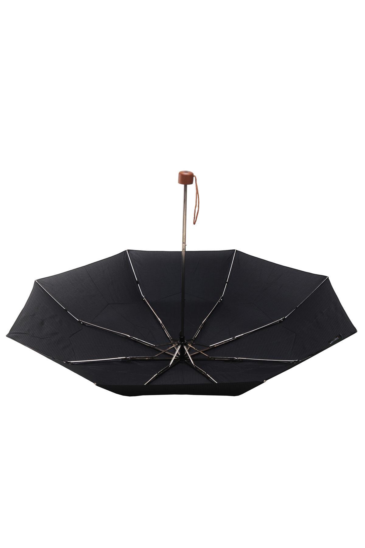 April Erkek Şemsiye Süper Mini Kare Füme 09-G