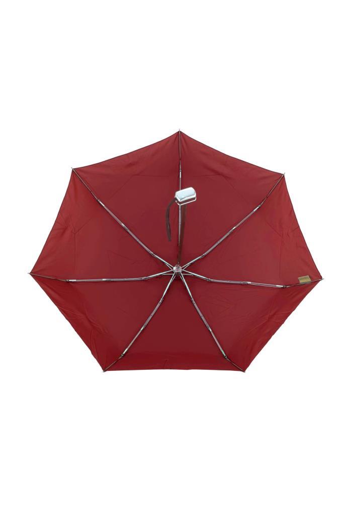 April Kadın 7 Telli Manuel Şemsiye Kırmızı 205-L