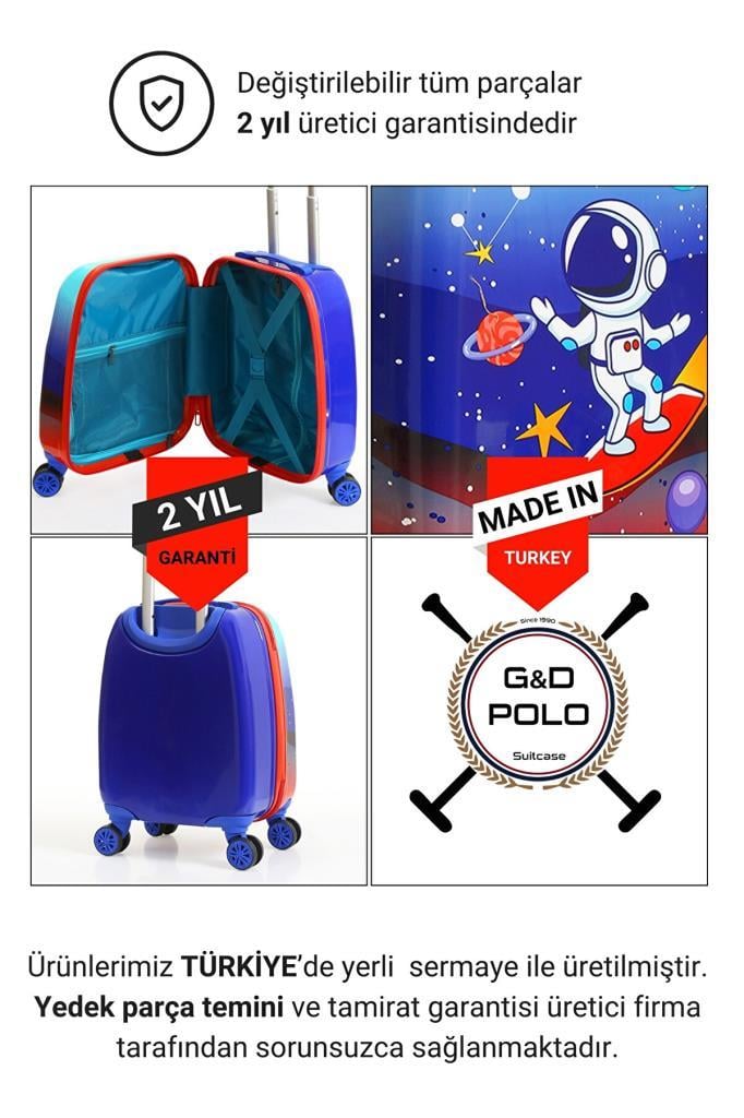 Astranot Policarbon Çocuk Valizi 0249
